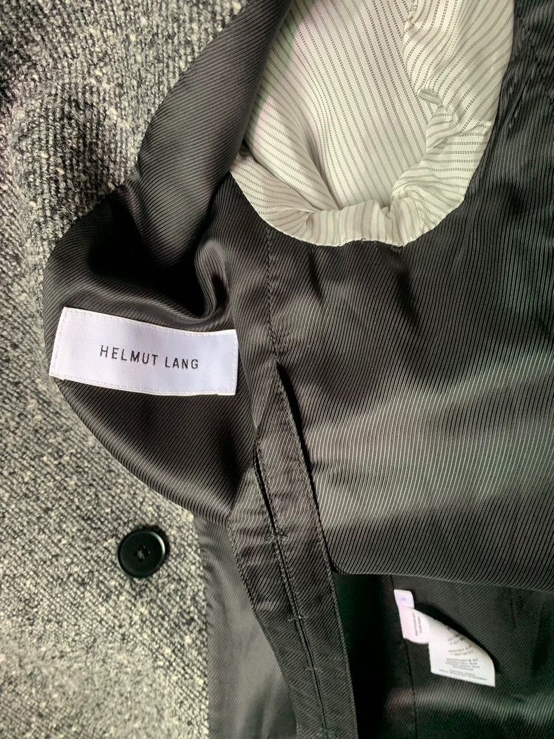 Helmut Lang helmut lang Heavy industry wool destroys coat 2504-Nextarro Size US S / EU 44-46 / 1 - 4 Thumbnail