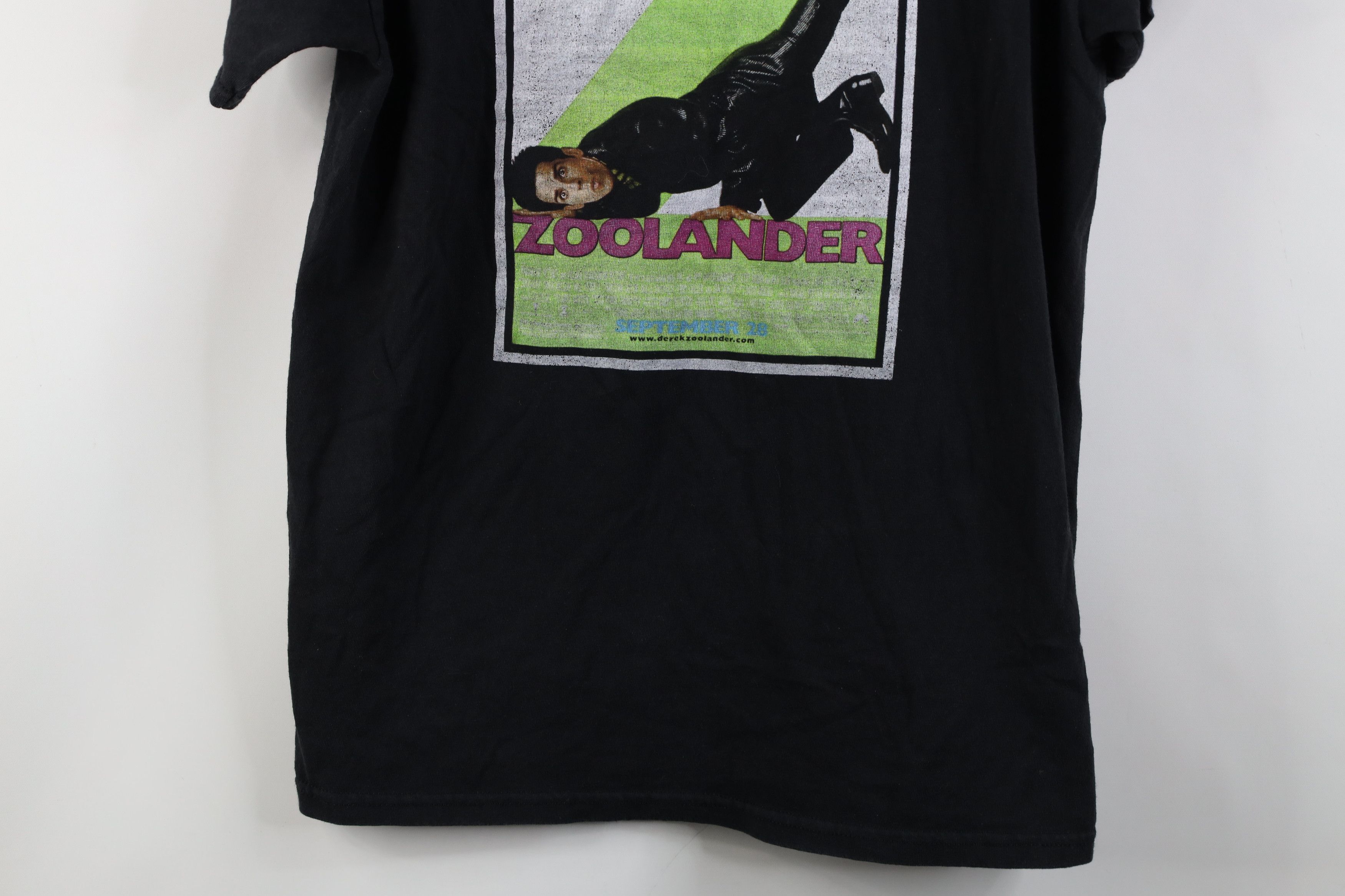 Vintage Vintage Ben Stiller Zoolander Movie Short Sleeve T-Shirt Size US L / EU 52-54 / 3 - 3 Thumbnail