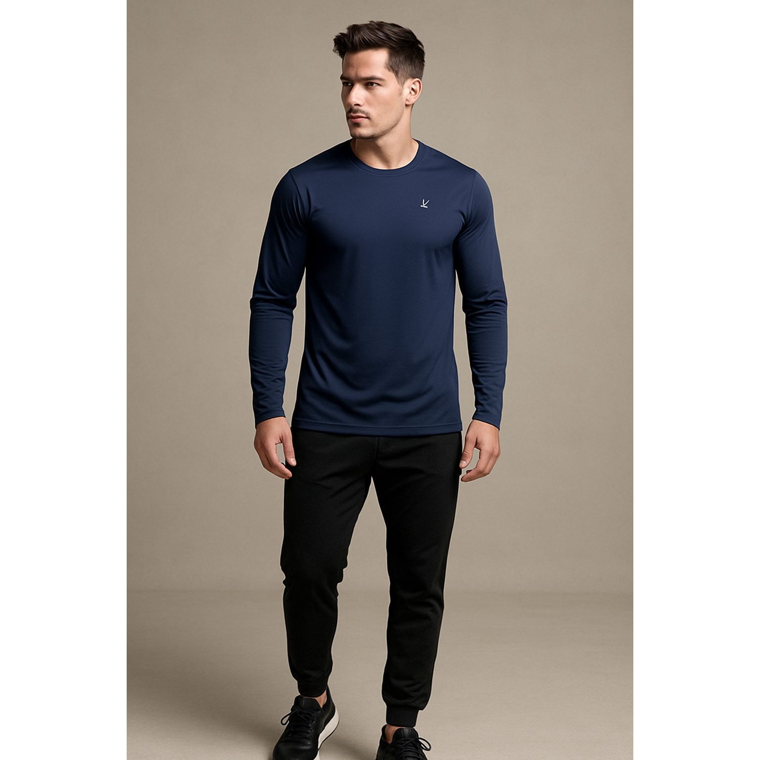 Other Minimalist Activewear Navy Long Sleeve Performance Shirt L Size L / US 10 / IT 46 - 1 Thumbnail