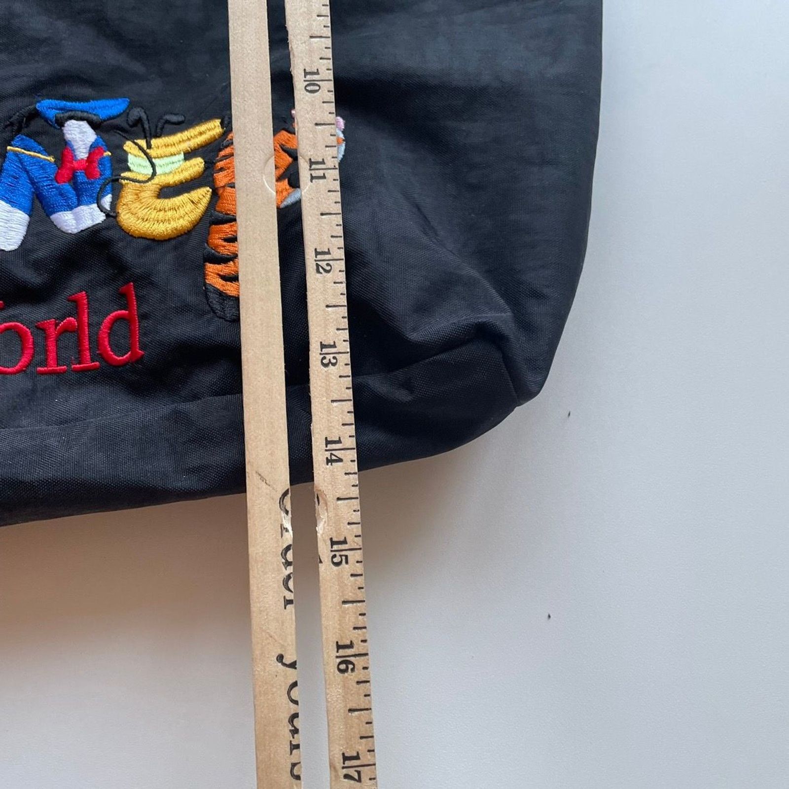 Disney Vintage Y2K Walt Disney World Bag Mickey Mouse Black Rare Size ONE SIZE - 3 Thumbnail