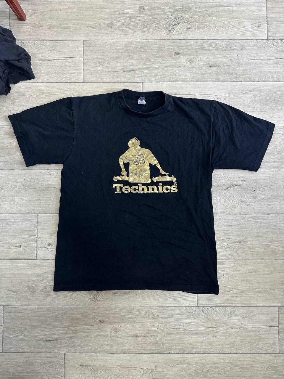Vintage Vintage Technics T-Shirt Vinyl aphex twin bjork Size US XL / EU 56 / 4 - 1 Thumbnail