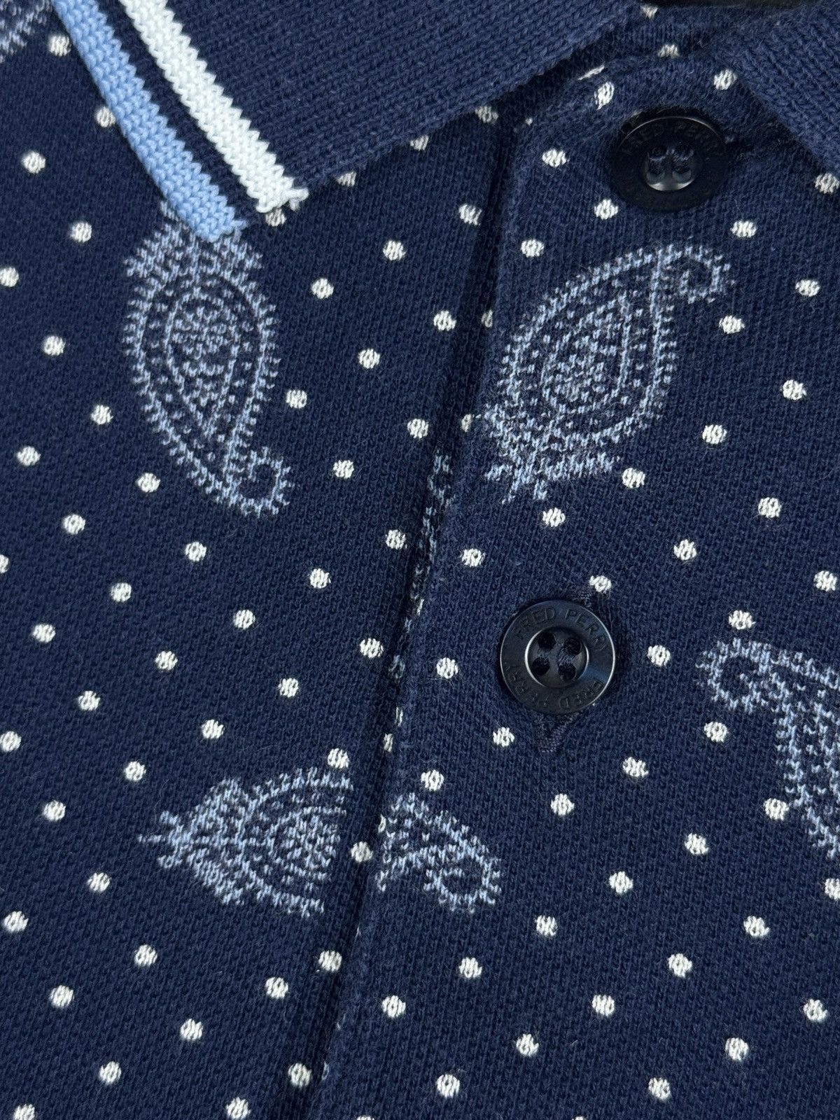 Drake's × Fred Perry Mens Vintage Fred Perry Drake’s polos t-shirt luxury tee Size US M / EU 48-50 / 2 - 7 Thumbnail