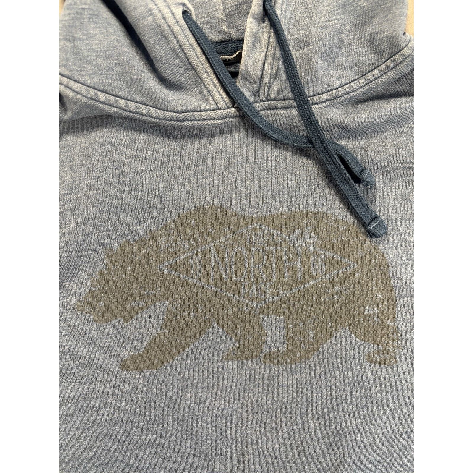 The North Face North Face Pullover Hoodie Mens M Blue Grizzly Bear Graphic Size US M / EU 48-50 / 2 - 3 Thumbnail