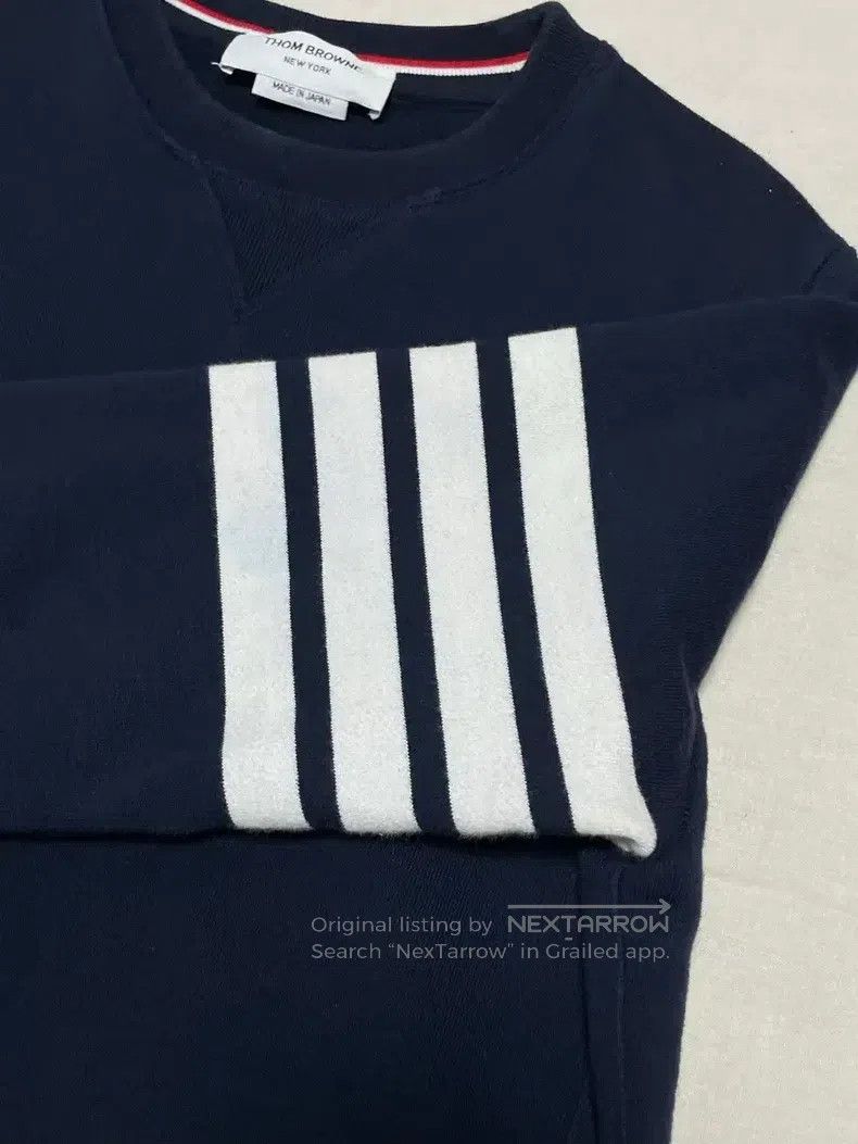 Thom Browne Thom Browne Twill sleeve patch sweatshirt Size US M / EU 48-50 / 2 - 3 Thumbnail
