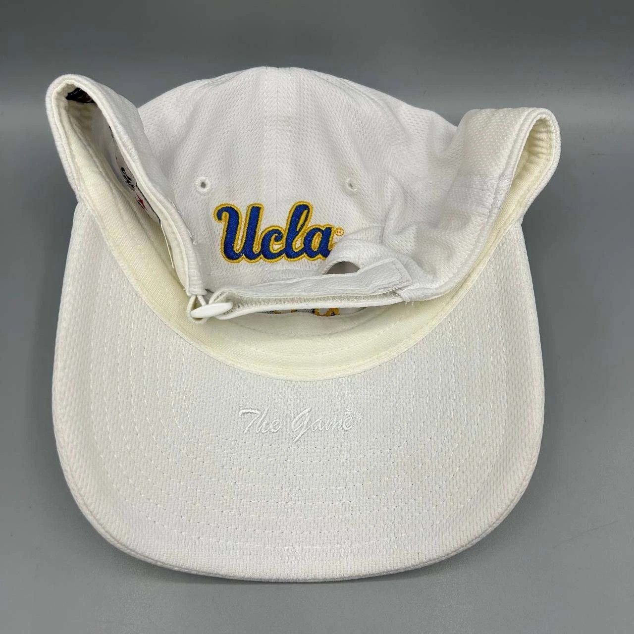 The Game Vintage UCLA Bruins Hat Men White NCAA Strap Back Cap New Size ONE SIZE - 8 Thumbnail