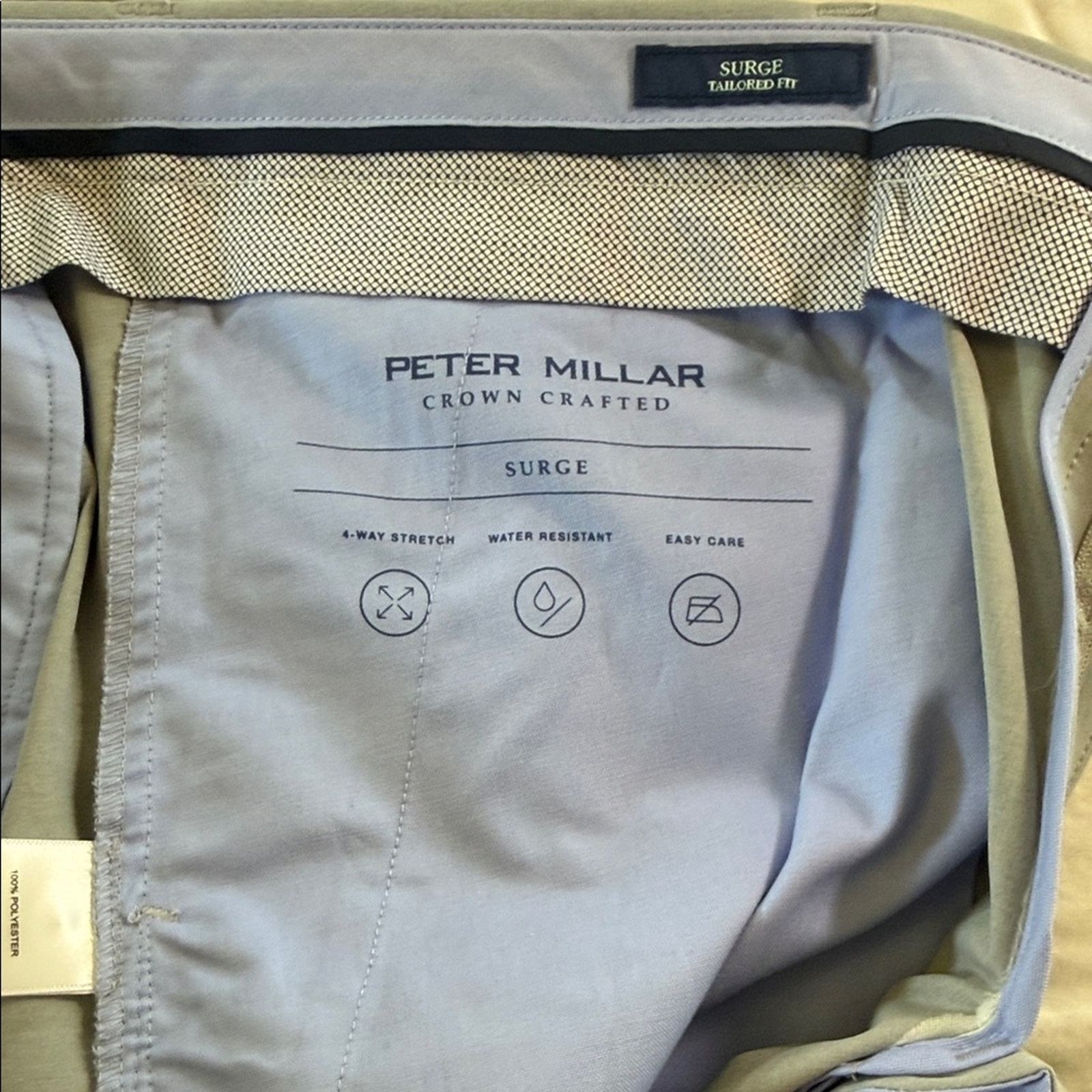 Peter Millar Peter Millar Crown Crafted Surge Perfor Tailored Fit - 40x32 Size US 40 / EU 56 - 10 Thumbnail