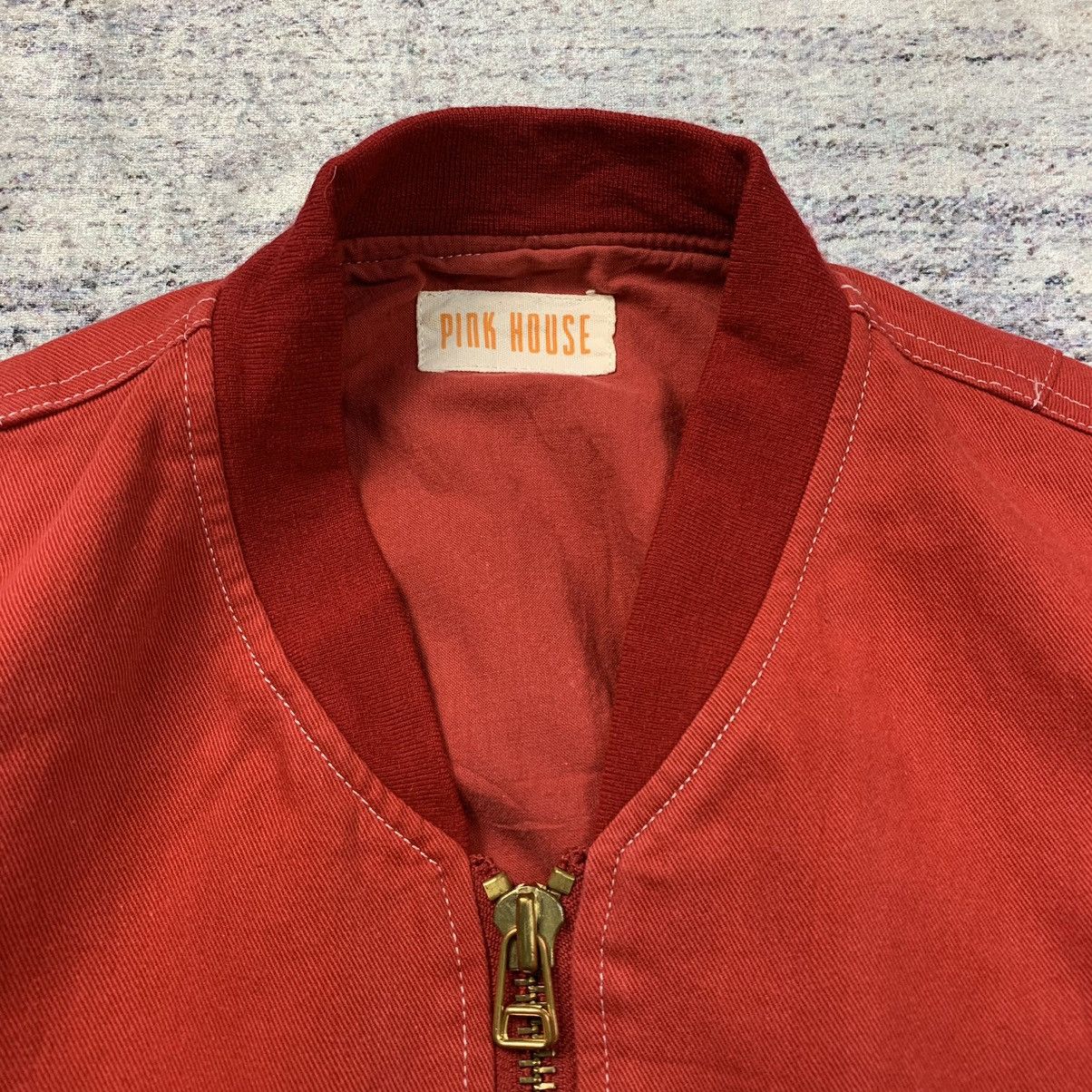 Japanese Brand Vintage pink house patches ma-1 bomber jacket Size US M / EU 48-50 / 2 - 10 Thumbnail