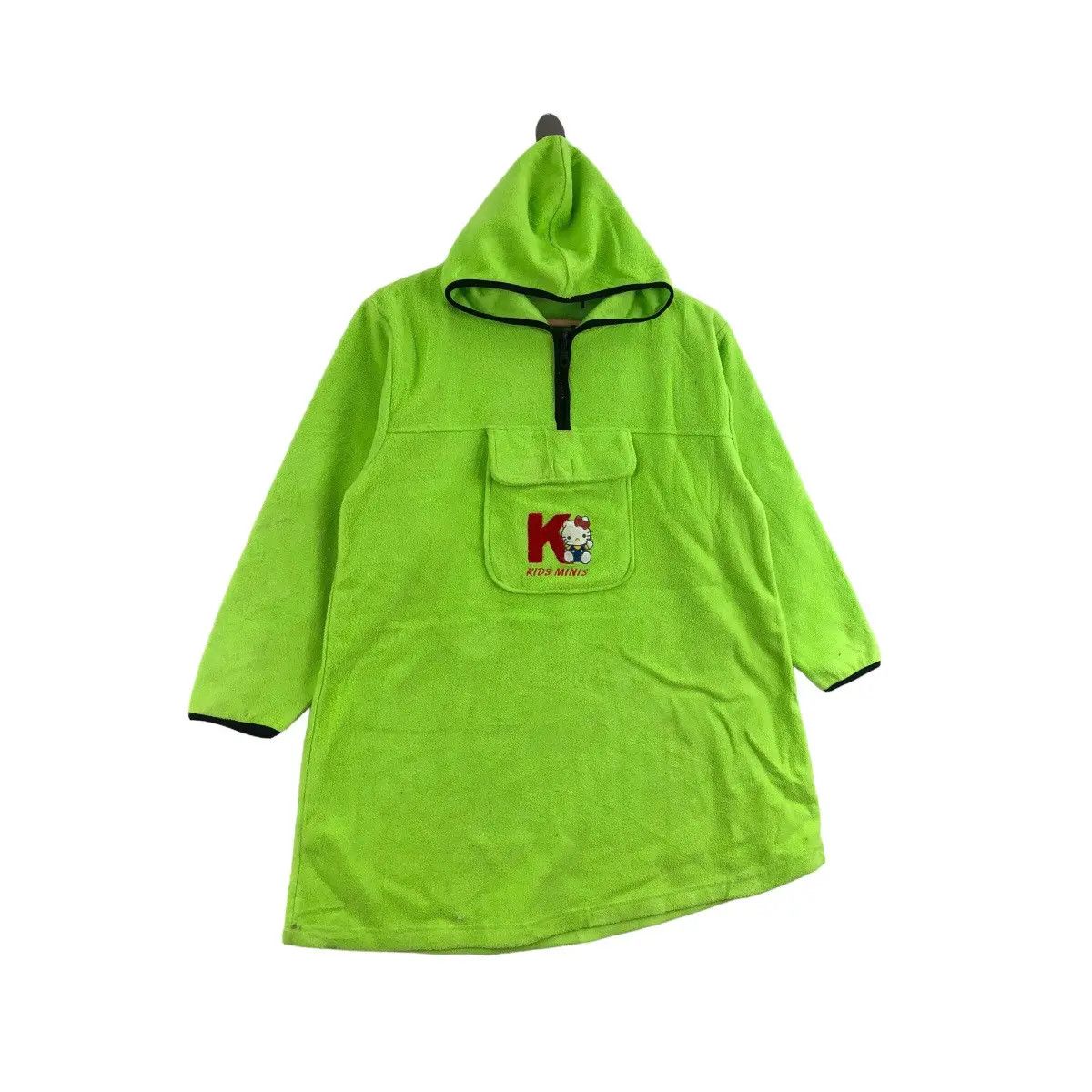 Vintage Vtg HELLO KITTY JAPAN Anime Cartoon Anorak Hoodie Jacket Size XL / US 12-14 / IT 48-50 - 5 Thumbnail