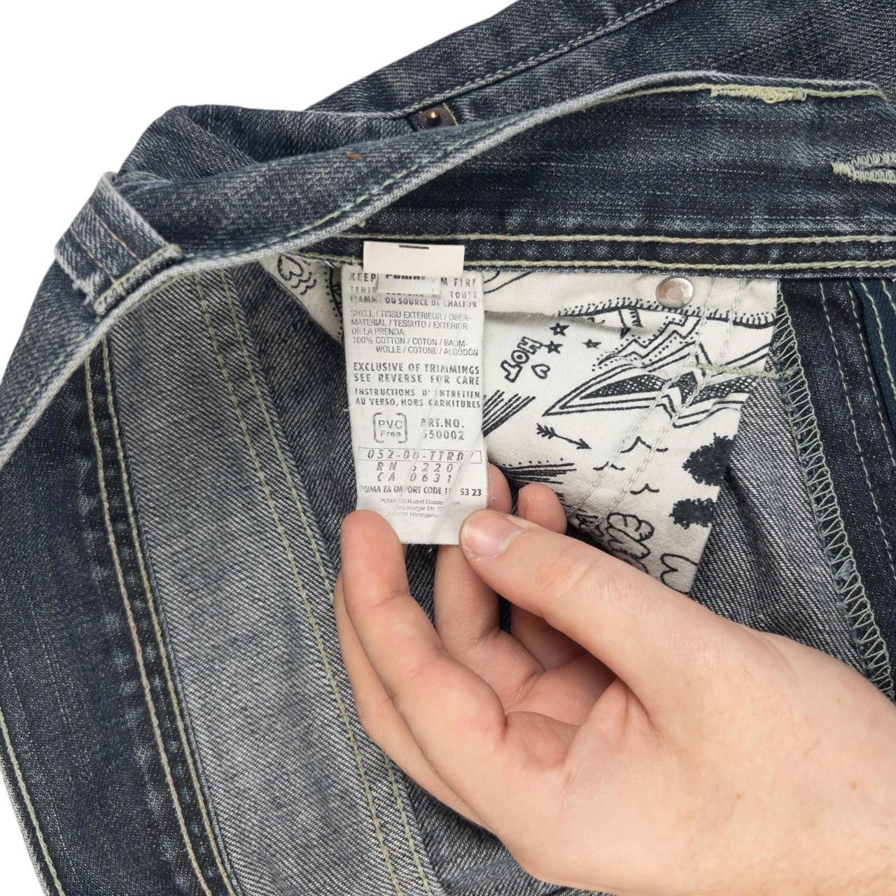 Evisu Vintage Puma X Evisu Double Gull Denim Jeans Size W33 Size US 32 / EU 48 - 6 Thumbnail