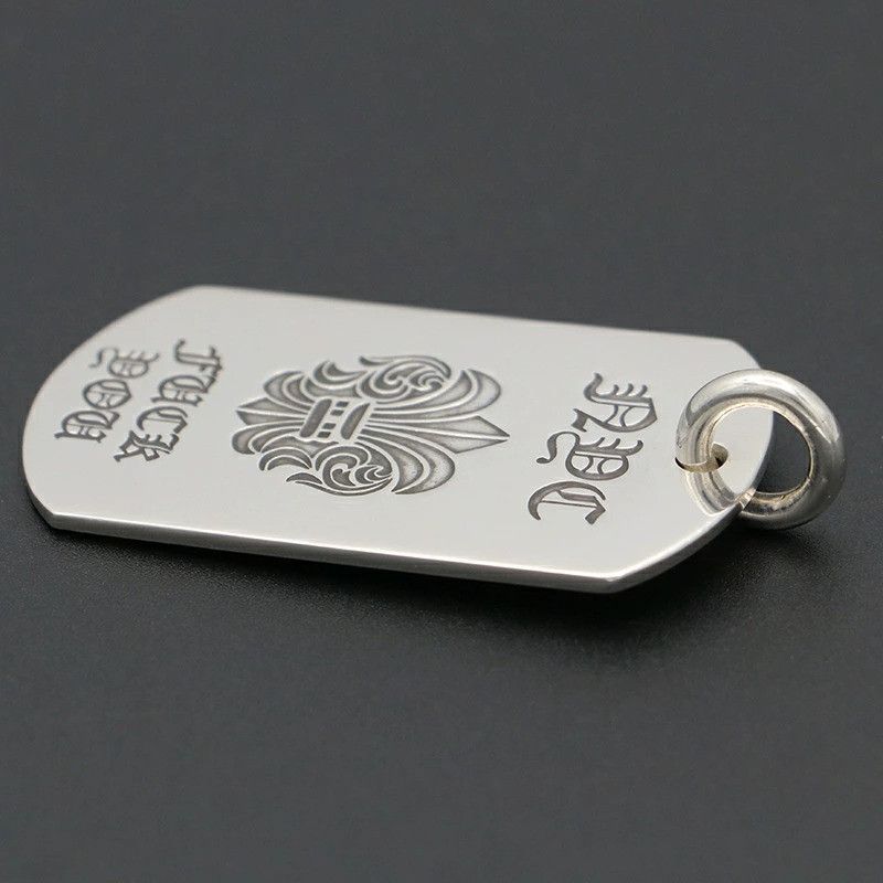 Chrome Hearts CHROME HEARTS NYC FUCK YOU DOG TAG LARGE Size ONE SIZE - 6 Thumbnail