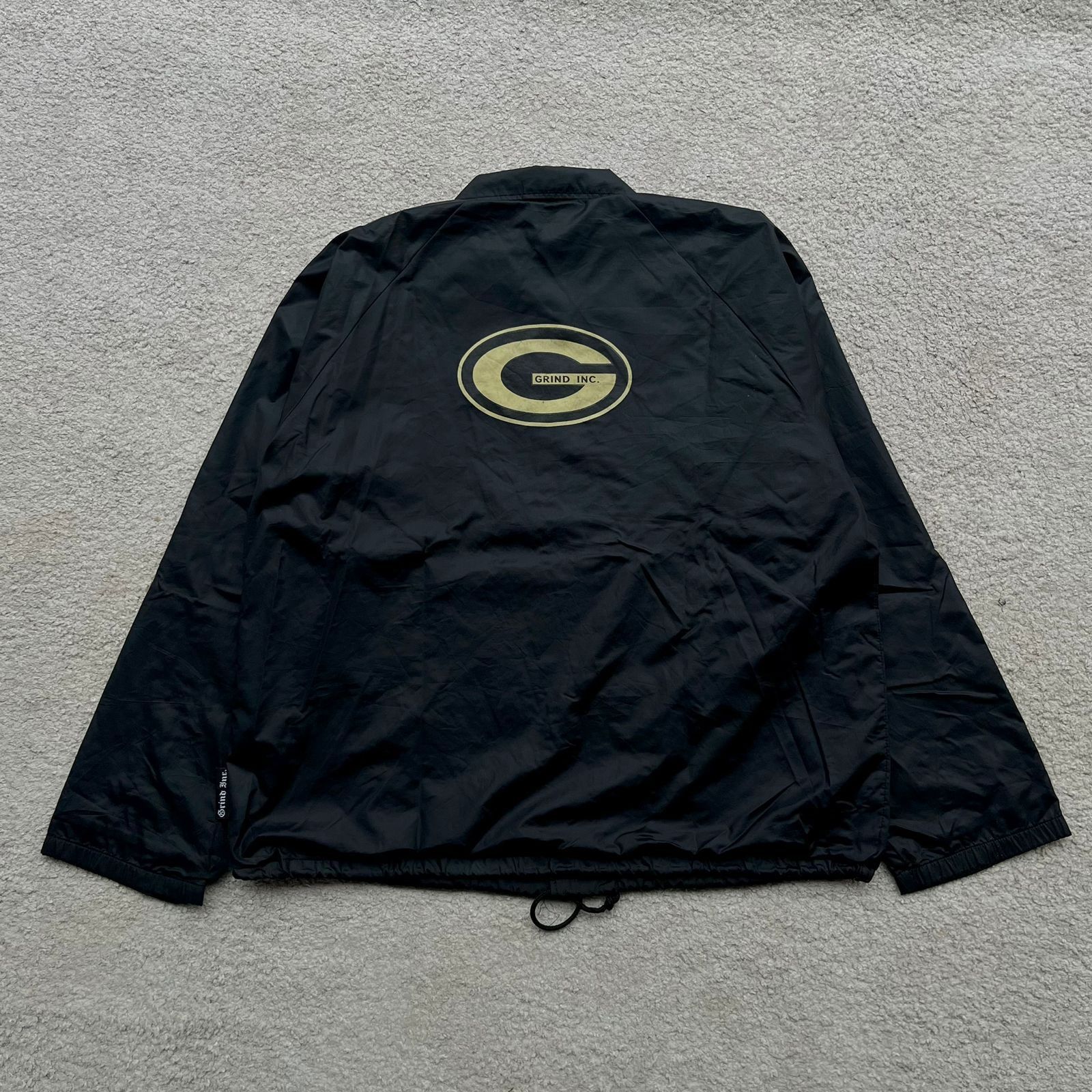 Vintage RARE Vintage 90s Grind Inc Skateboard Coach Jacket Size US XL / EU 56 / 4 - 8 Thumbnail