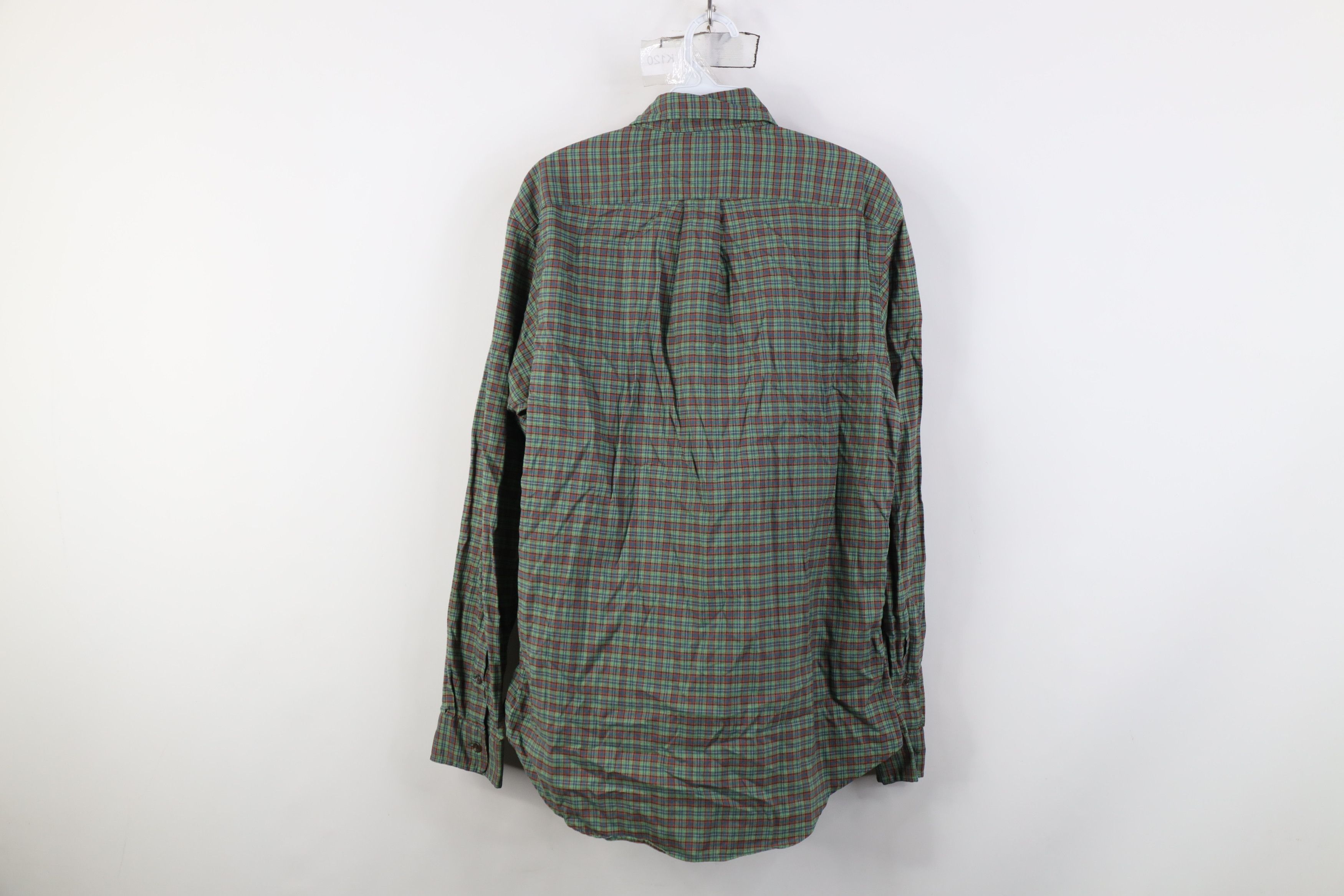 Ralph Lauren Vintage 90s Ralph Lauren Fit Flannel Button Down Shirt Size US M / EU 48-50 / 2 - 11 Thumbnail