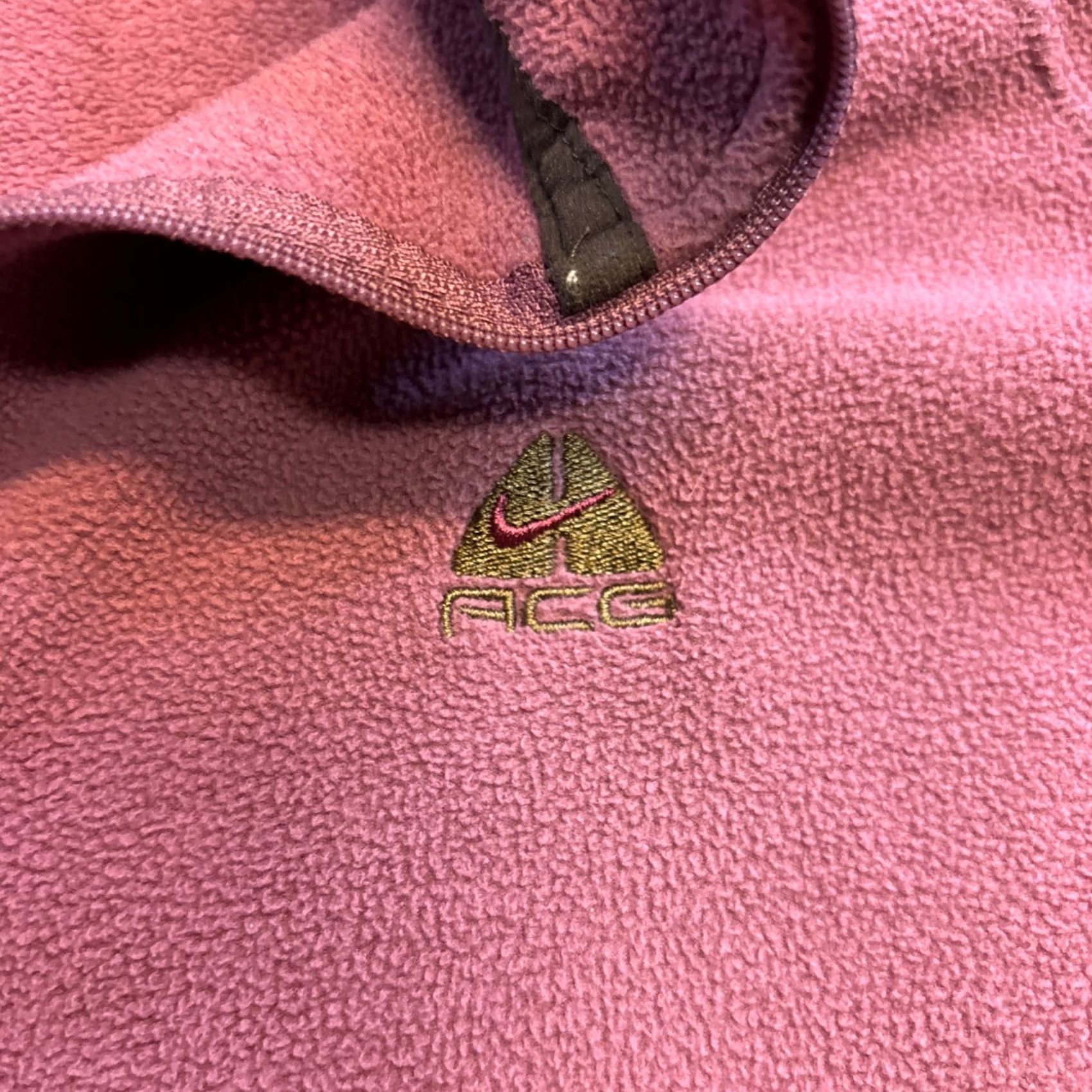 Nike Nike Pullover Womens XL Purple ACG Fit Therma Fleece 1/4 Zip Hiking Top Size XL / US 12-14 / IT 48-50 - 2 Thumbnail