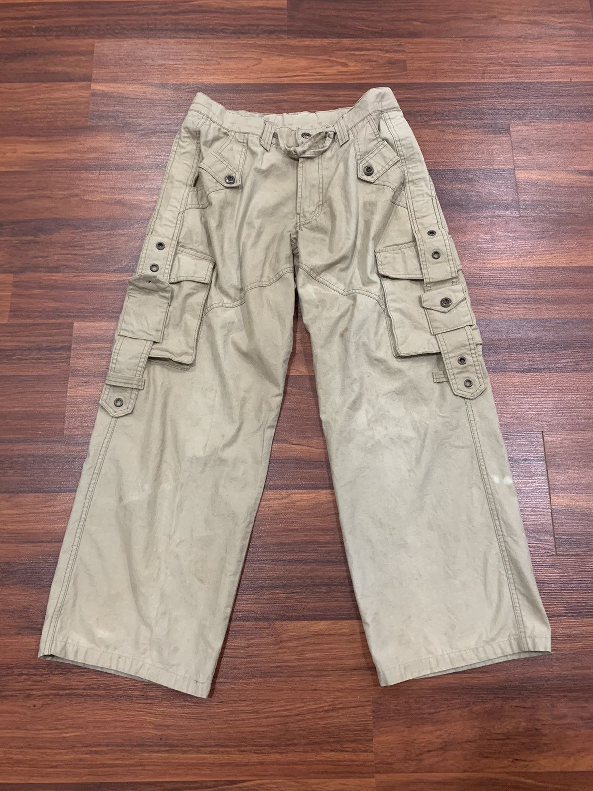 If Six Was Nine Theme Multipocket Cargo Pants Size US 34 / EU 50 - 1 Thumbnail