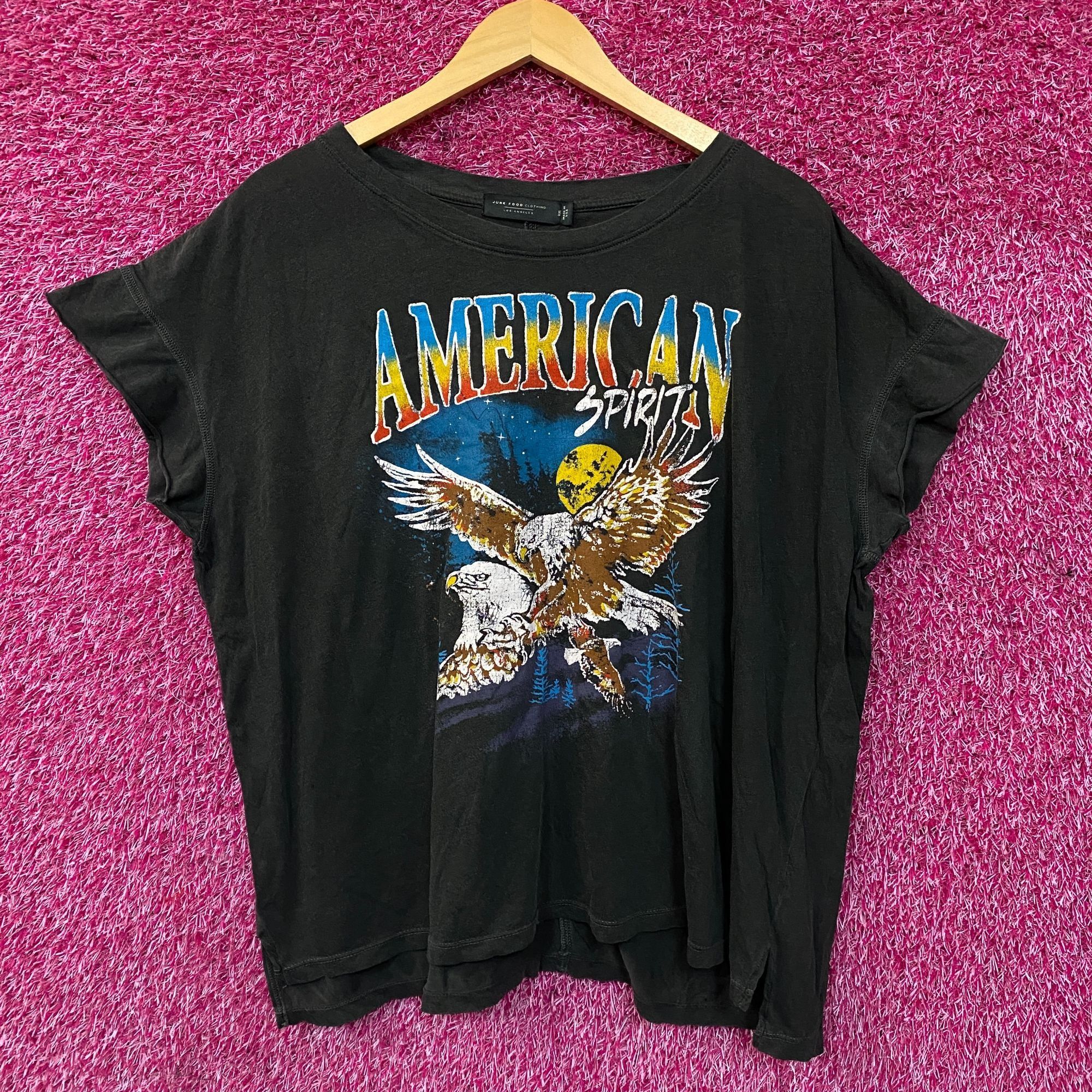 Junk Food Junk Food Clothing Women's American Spirit T-Shirt 2XL Size S / US 4 / IT 40 - 1 Thumbnail