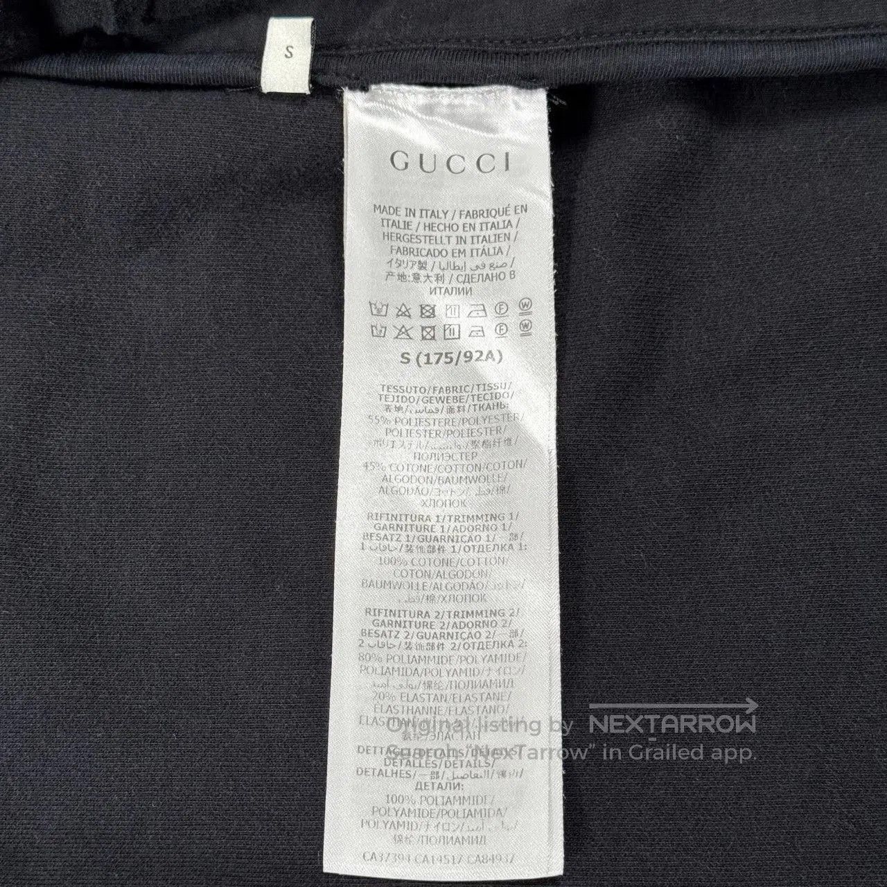 Gucci Gucci 3M Reflective Logo Jacket. Size US S / EU 44-46 / 1 - 4 Thumbnail