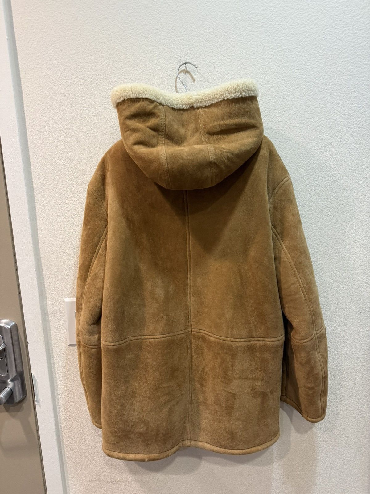 Saint Laurent Paris $5.9K FW19 Hooded Shearling Jacket 50 Size US L / EU 52-54 / 3 - 3 Thumbnail