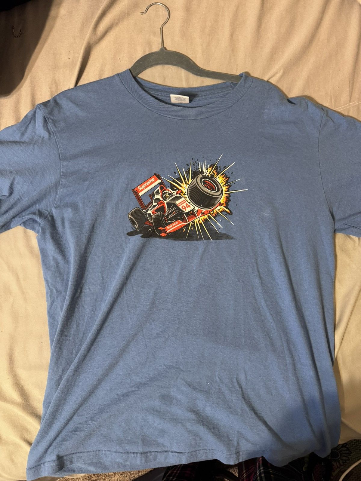 Supreme Supreme Crash Tee Size US M / EU 48-50 / 2 - 1 Thumbnail