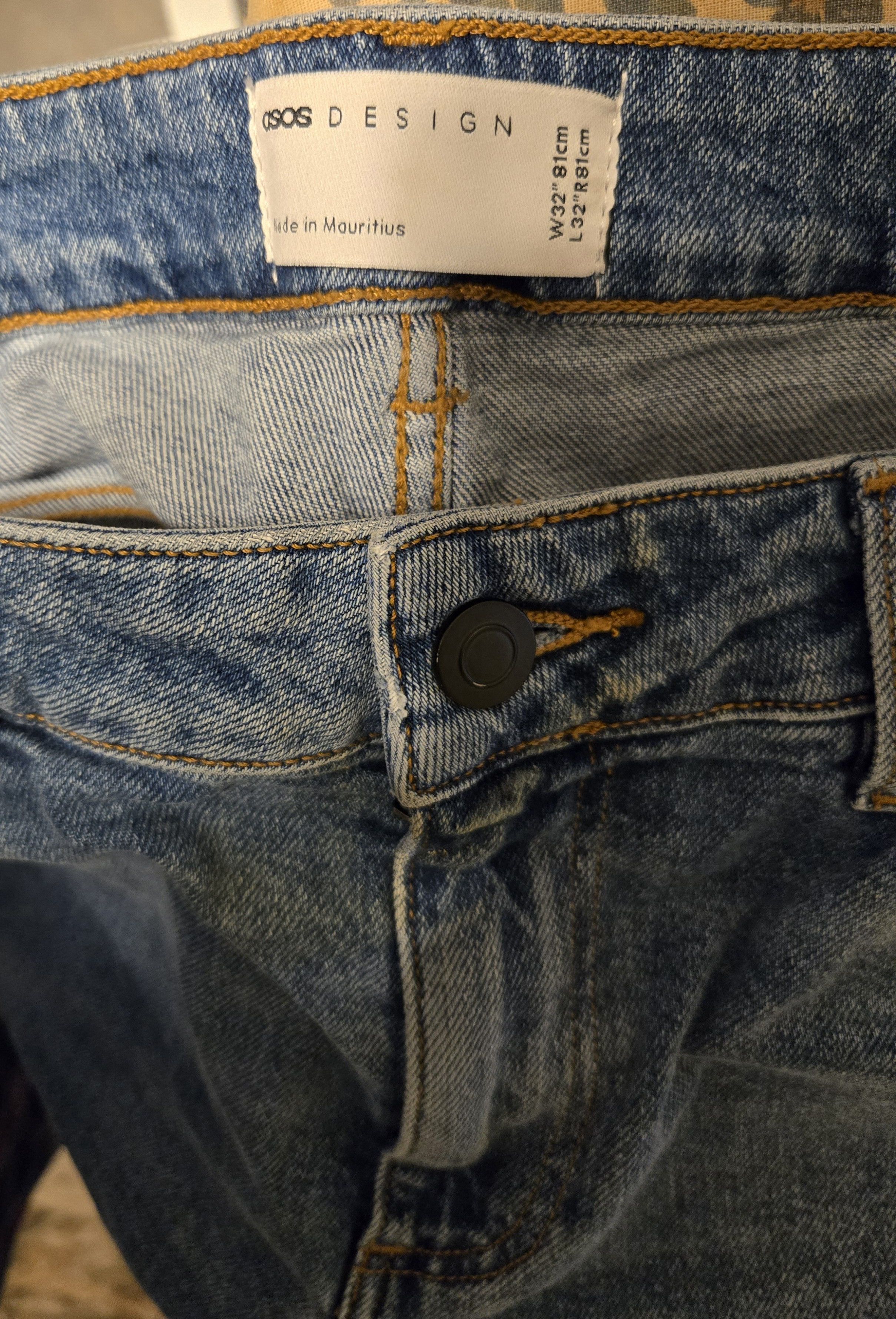 Asos Asos Design "Ripped" Jeans Size US 30 / EU 46 - 3 Thumbnail