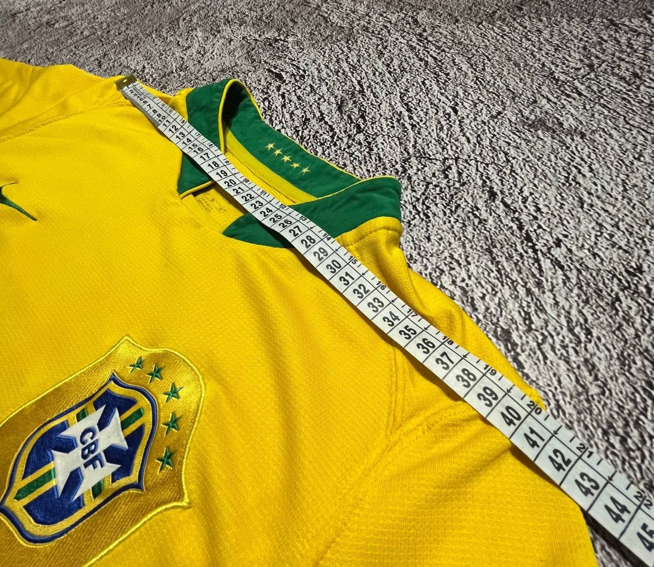 Nike × Vintage 2006 Ronaldo Brazil Match worn Shirt Jersey No. 9 Size M Size US M / EU 48-50 / 2 - 14 Thumbnail