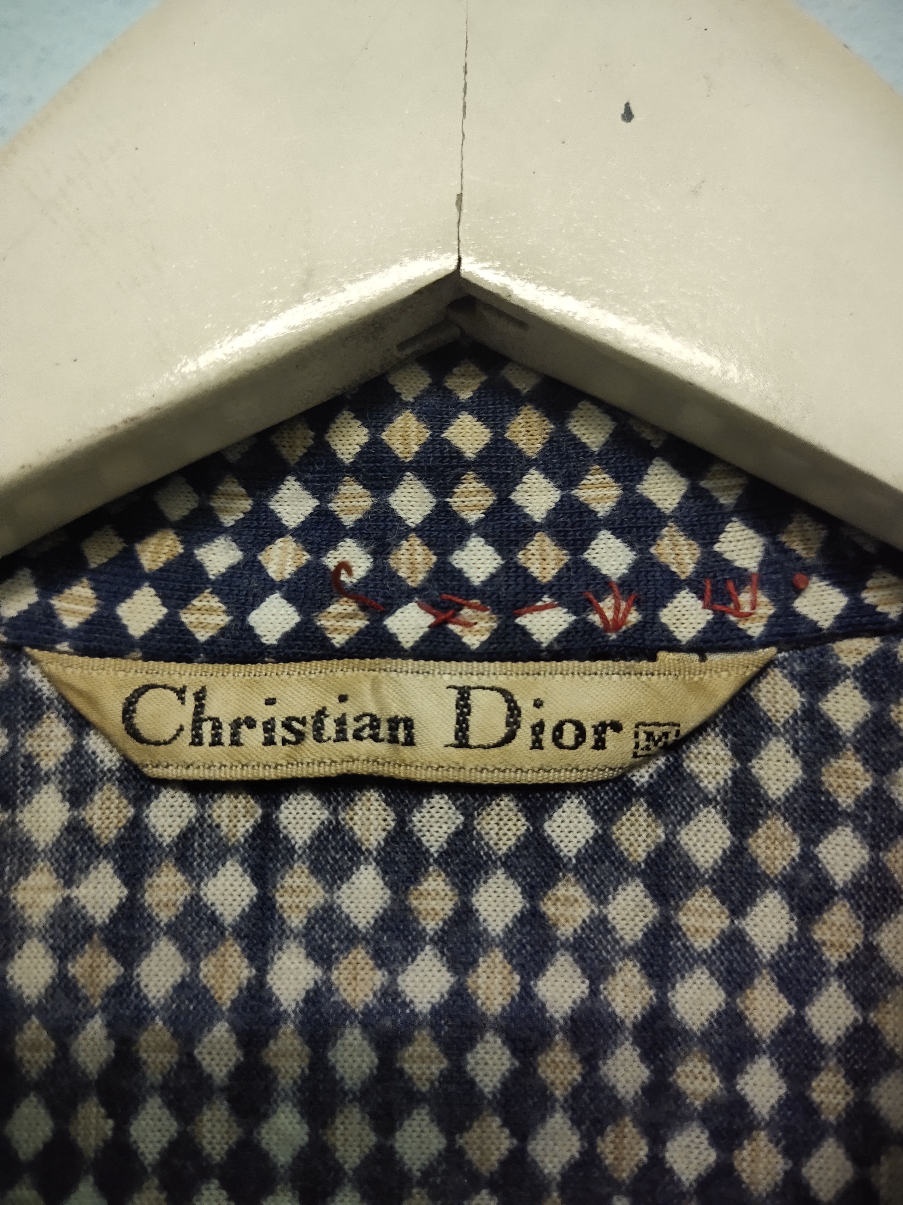 Christian Dior Monsieur × Vintage Vintage Christian Dior Long Sleeve Flannel Shirt Size M / US 6-8 / IT 42-44 - 3 Thumbnail