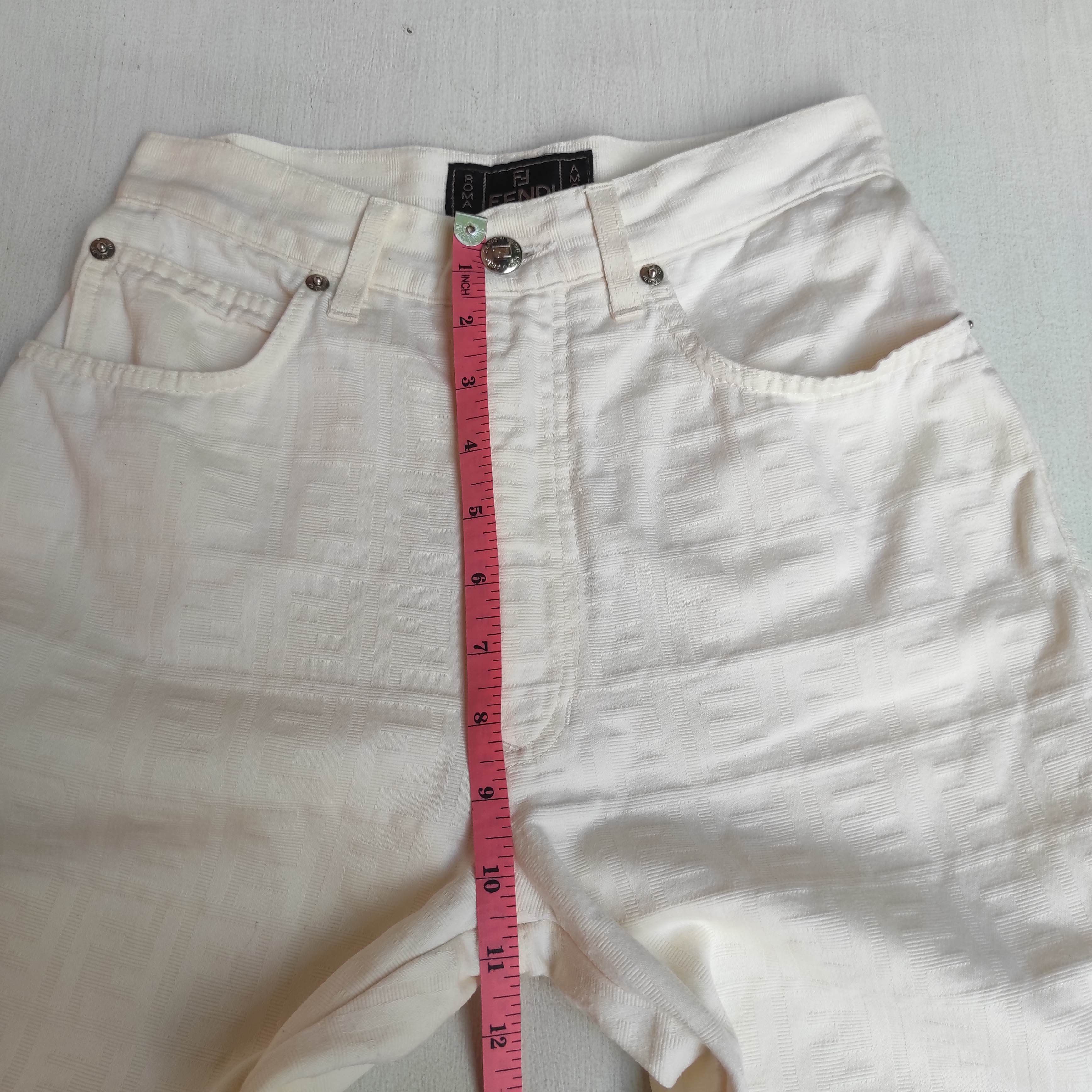 Fendi Fendi Monogram Pant Size 25" / US 0 / IT 36 - 21 Thumbnail