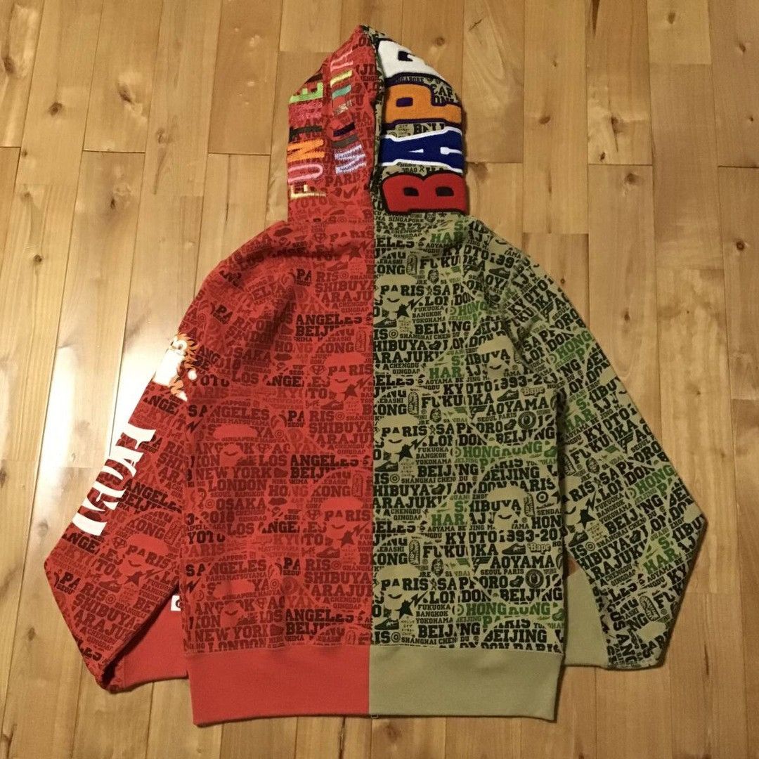 Bape BAPE XXV CITIES CAMO Ape Head Tiger Full Zip Hoodie APE Size US M / EU 48-50 / 2 - 2 Thumbnail