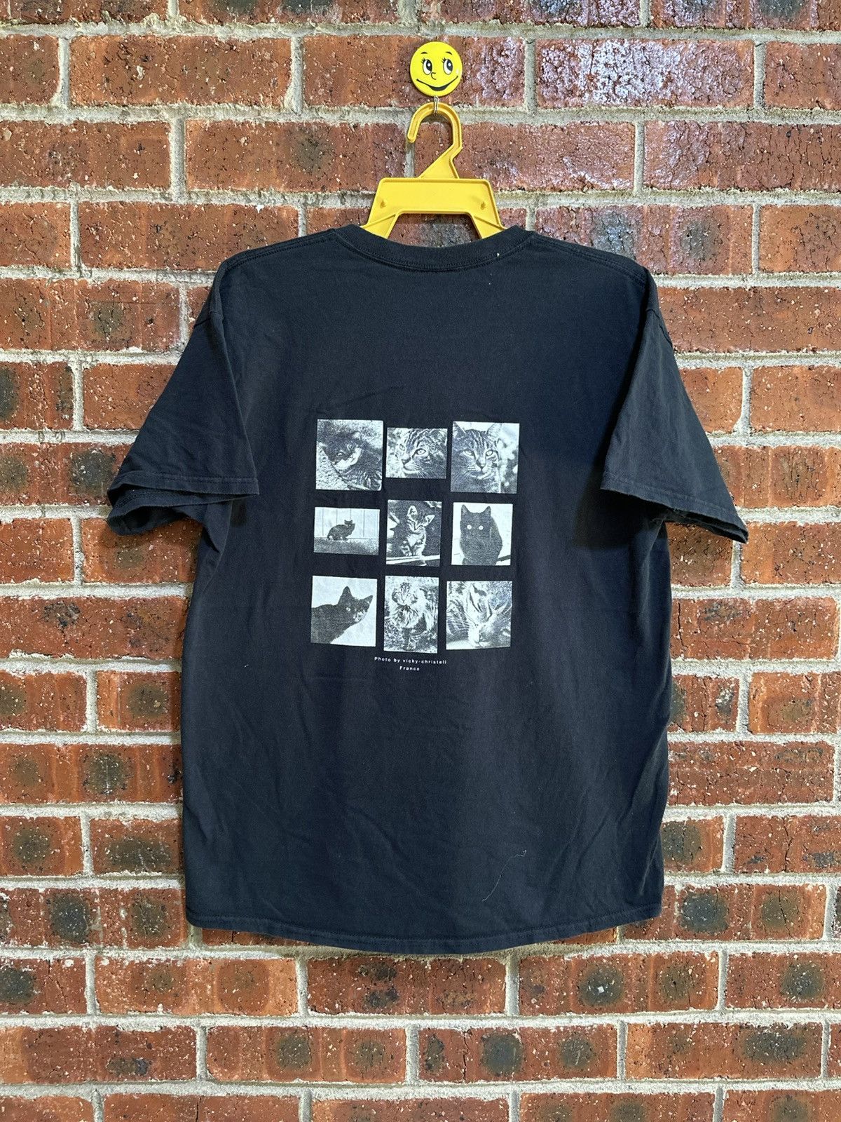 Habitat × Vintage Vintage Catflim By Vicky-Christell Distress Tee Size US M / EU 48-50 / 2 - 1 Thumbnail