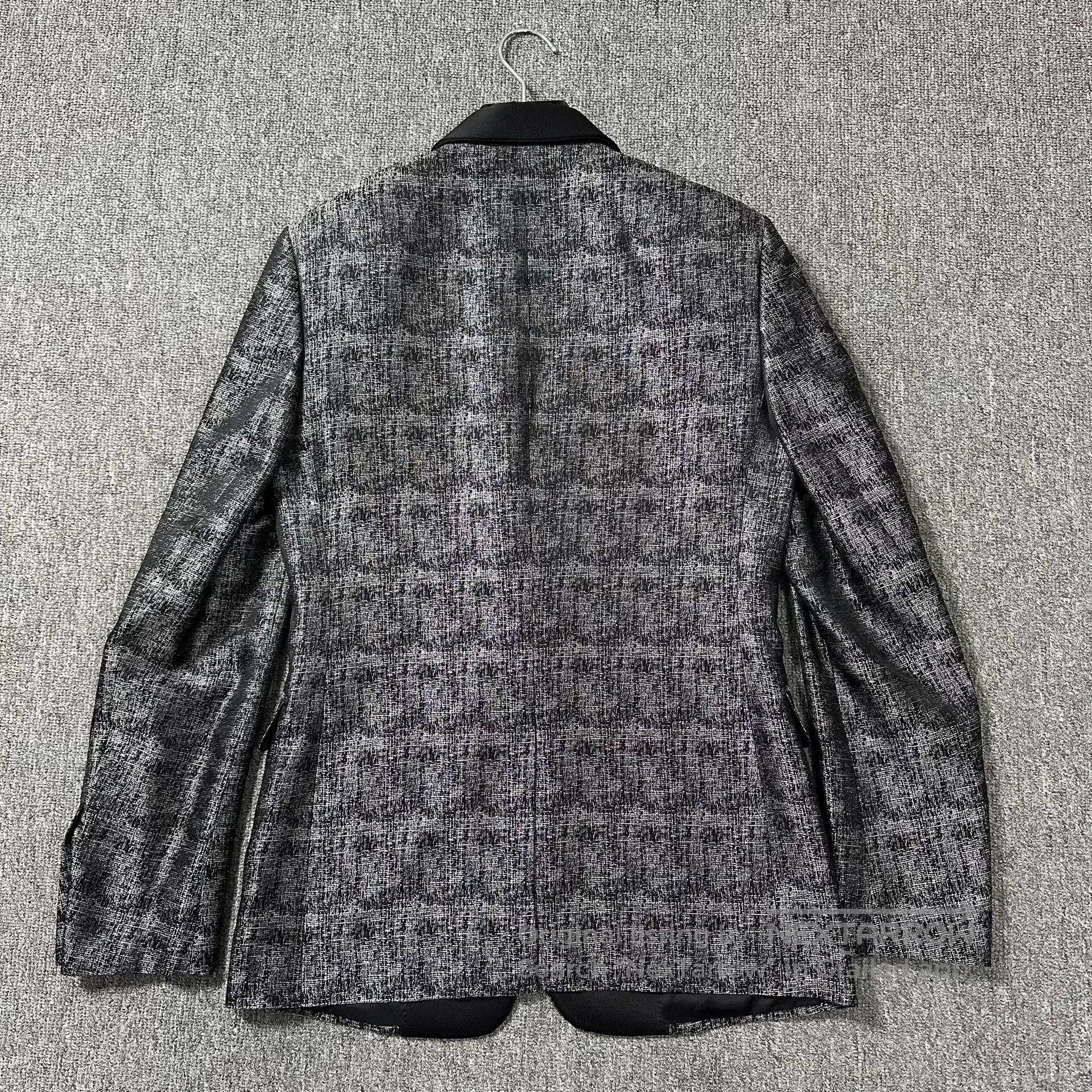Dior Dior Black and White Satin Weave Suit. Size US M / EU 48-50 / 2 - 4 Thumbnail