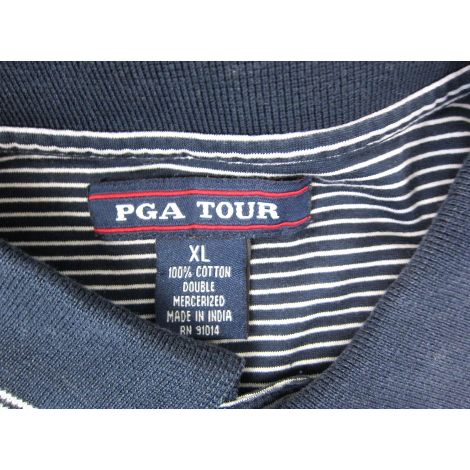 PGA Tour VINTAGE PGA TOUR Shirt Blue Collared Button Casual Polo Mens XL 90s Golf Size US XL / EU 56 / 4 - 5 Thumbnail
