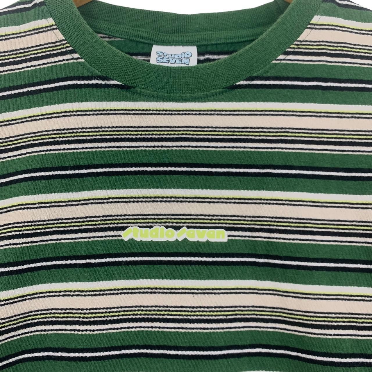 Studio Seven STUDIO SEVEN JAPAN Naoto Exile Brand Tee Shirt Top Striped Size US S / EU 44-46 / 1 - 5 Thumbnail