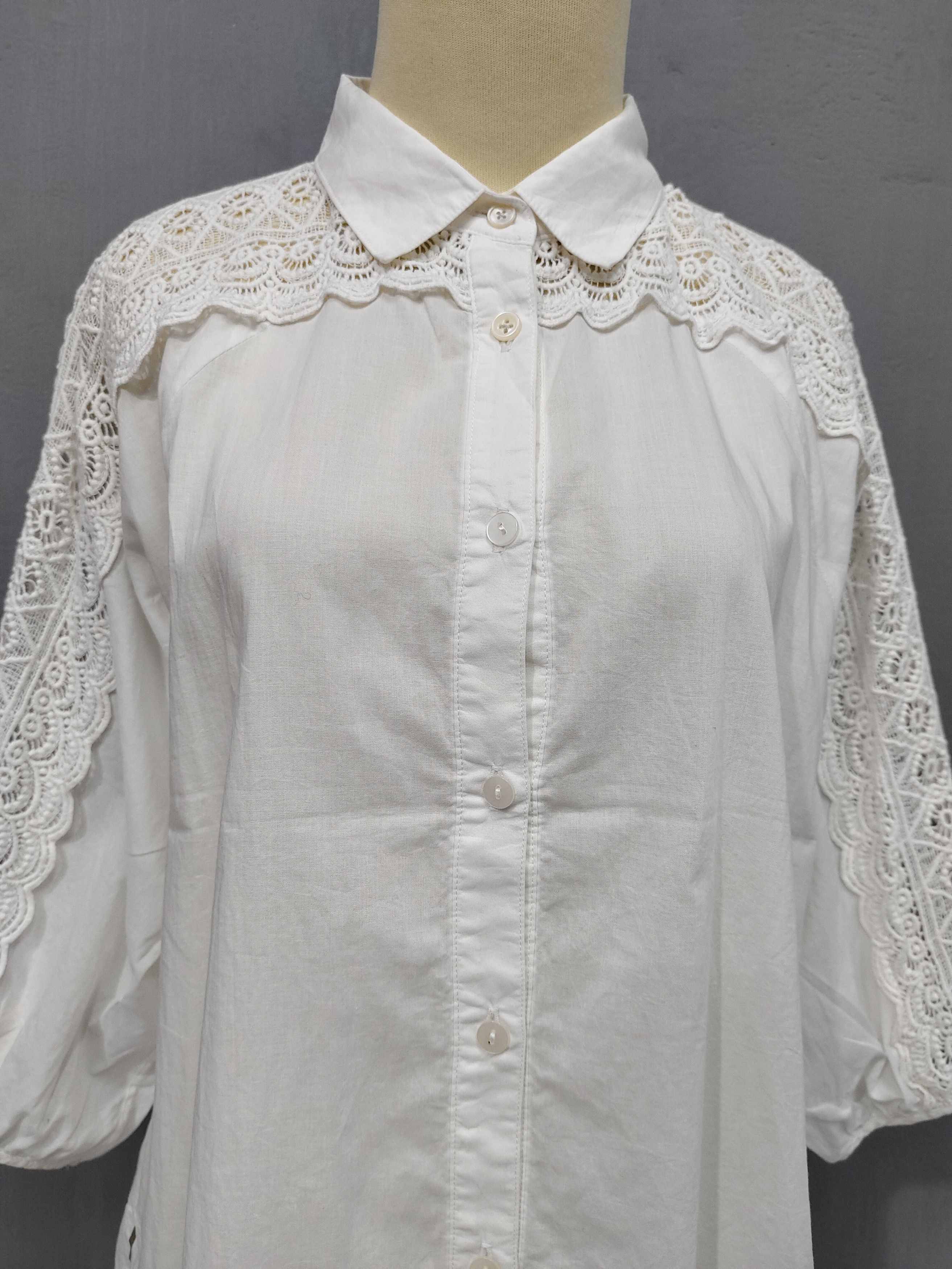 Kansai Yamamoto 🇯🇵 Kansai Bis 🇯🇵 Brocade Sleeves Blouses Size L / US 10 / IT 46 - 2 Thumbnail