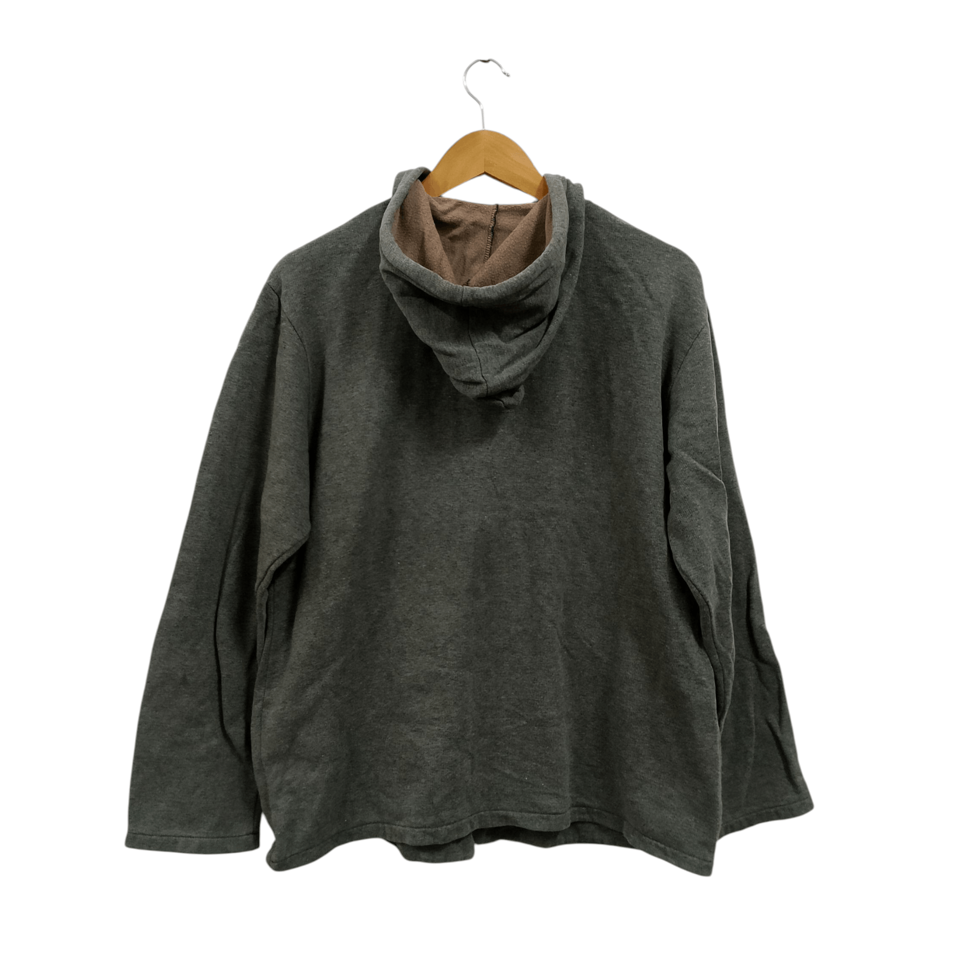 agnes b. Agnès b. Homme Zip-Up Hoodie Made in Japan Size US M / EU 48-50 / 2 - 2 Thumbnail