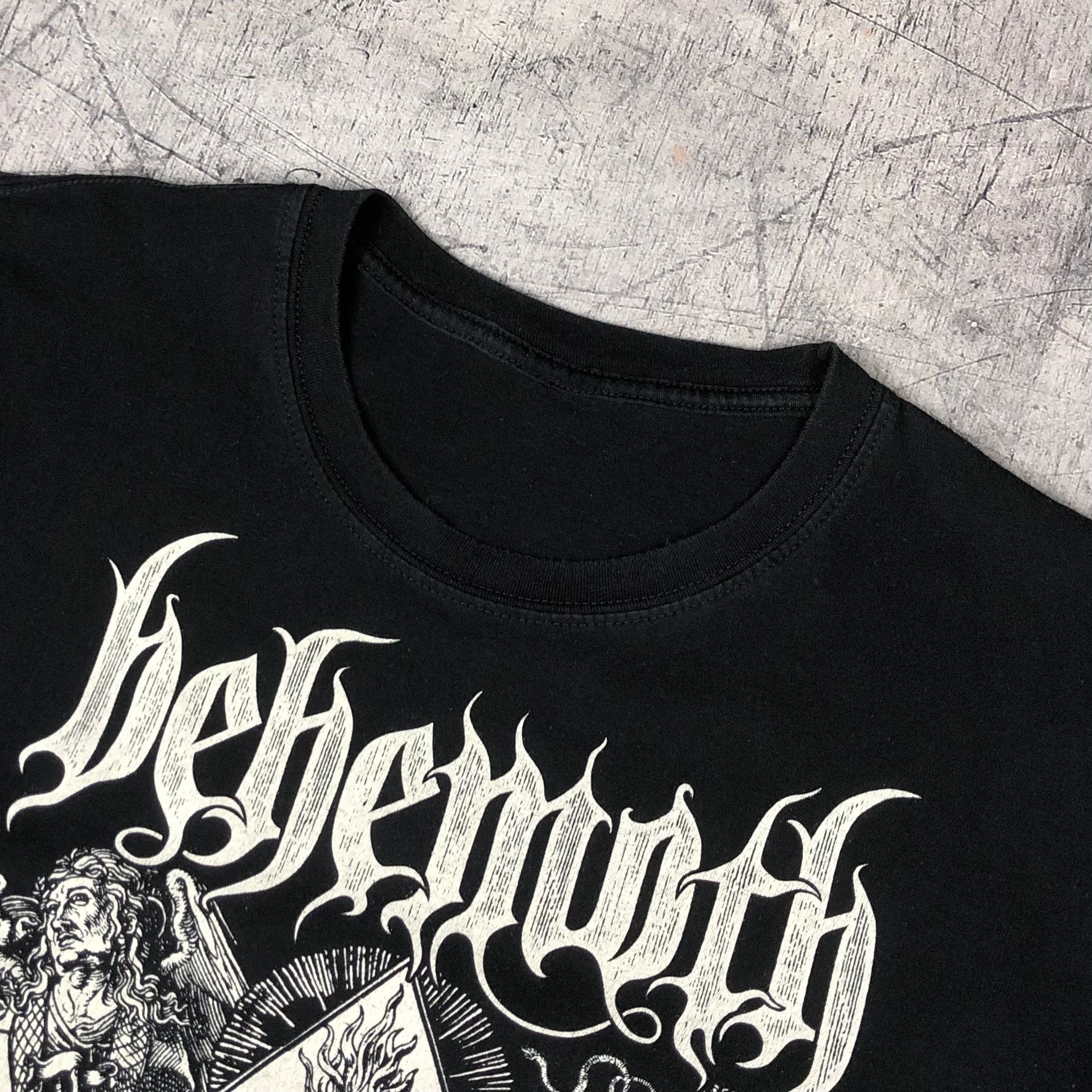 Band Tees Behemoth The Satanist 666 Extreme Metal Tee Size US M / EU 48-50 / 2 - 3 Thumbnail