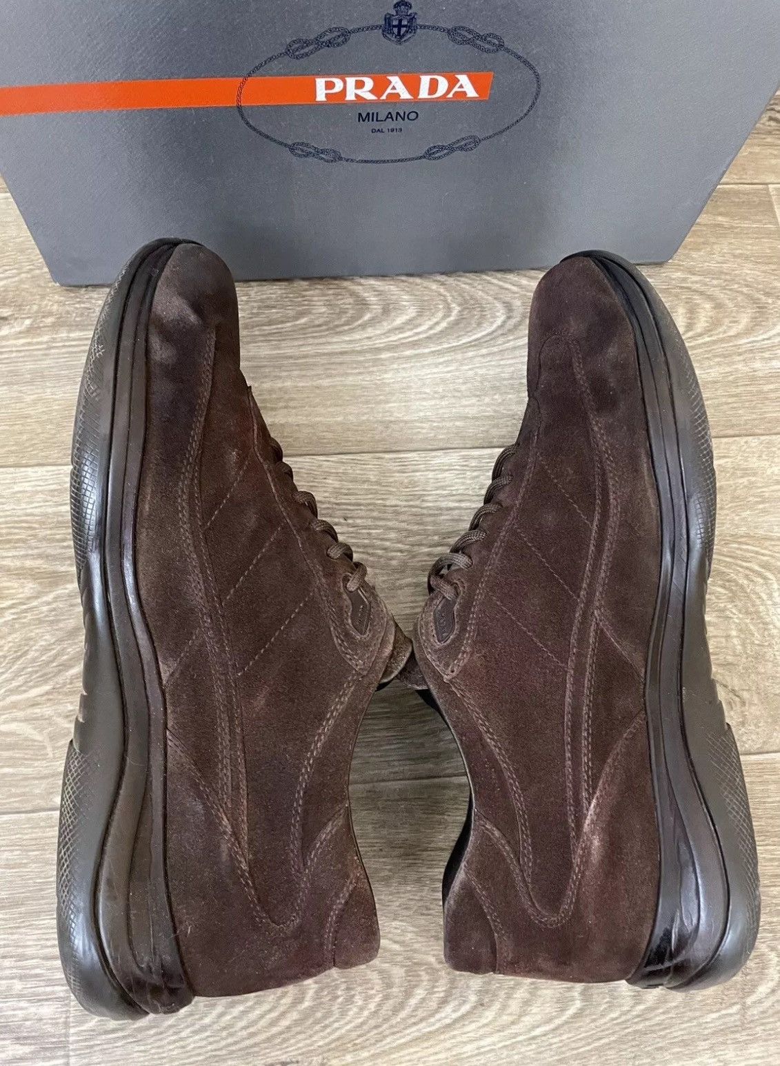Prada Prada sneakers size 11 IT/ 12US Size US 12 / EU 45 - 6 Thumbnail