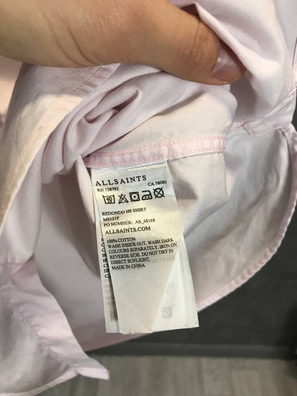 Allsaints Allsaints logo shirt Size US M / EU 48-50 / 2 - 5 Thumbnail