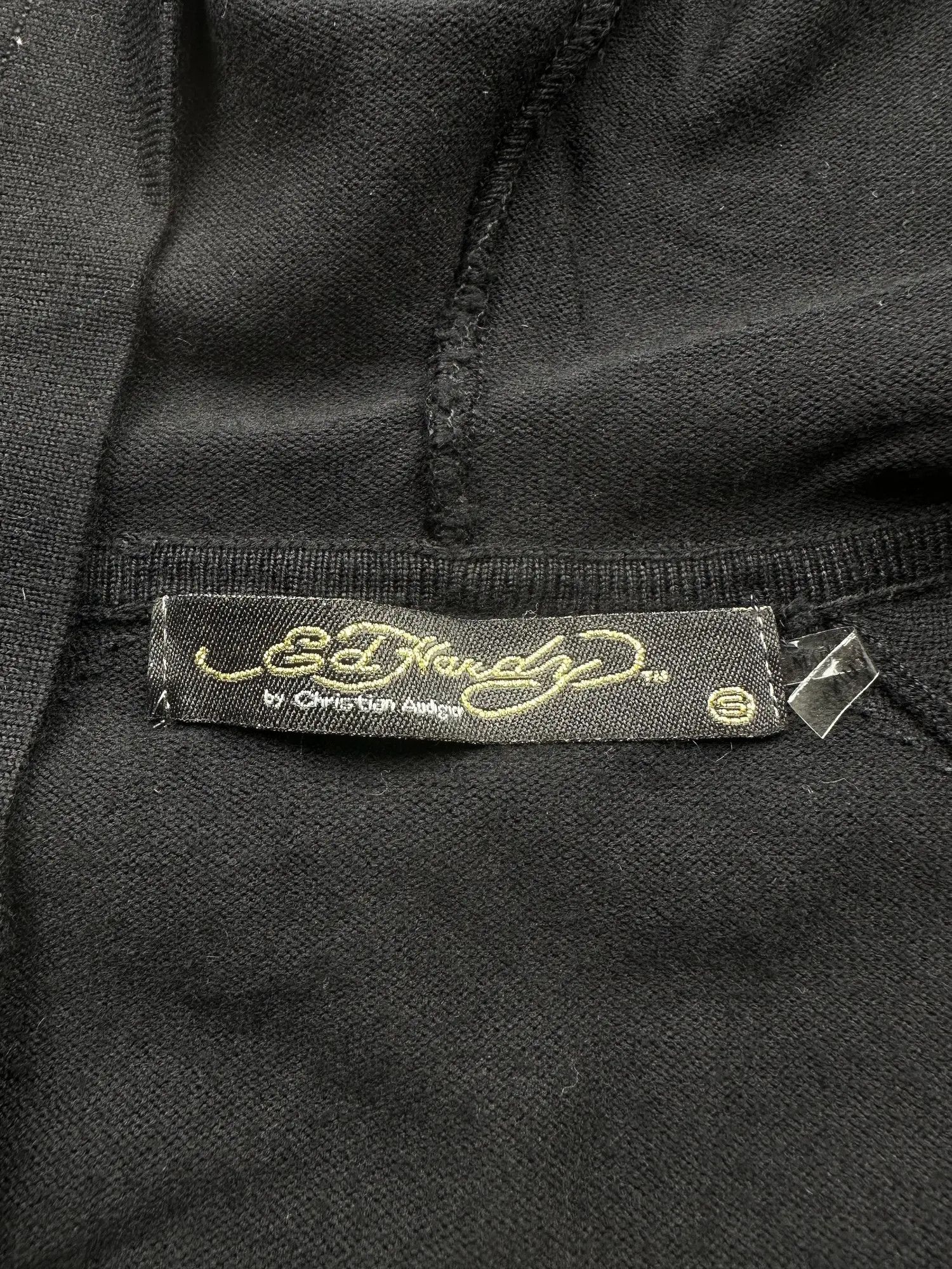 Christian Audigier Ed Hardy Vintage Hooded Dress (B72) Size S / US 4 / IT 40 - 5 Thumbnail