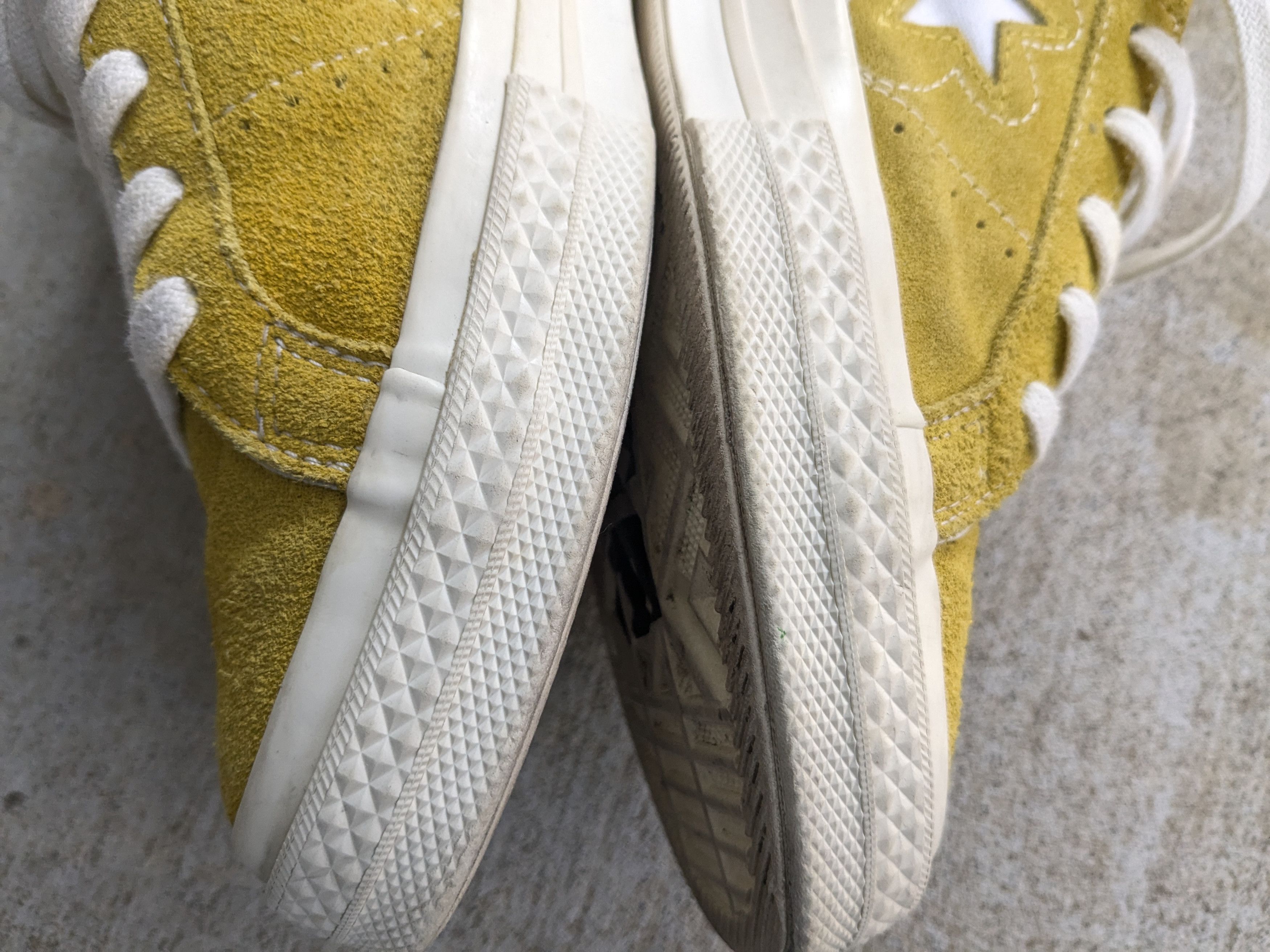 Converse × Golf Wang Converse One Star Golf Le Fleur Sulfur 6 Yellow Suede Size US 6 / EU 39 - 11 Thumbnail