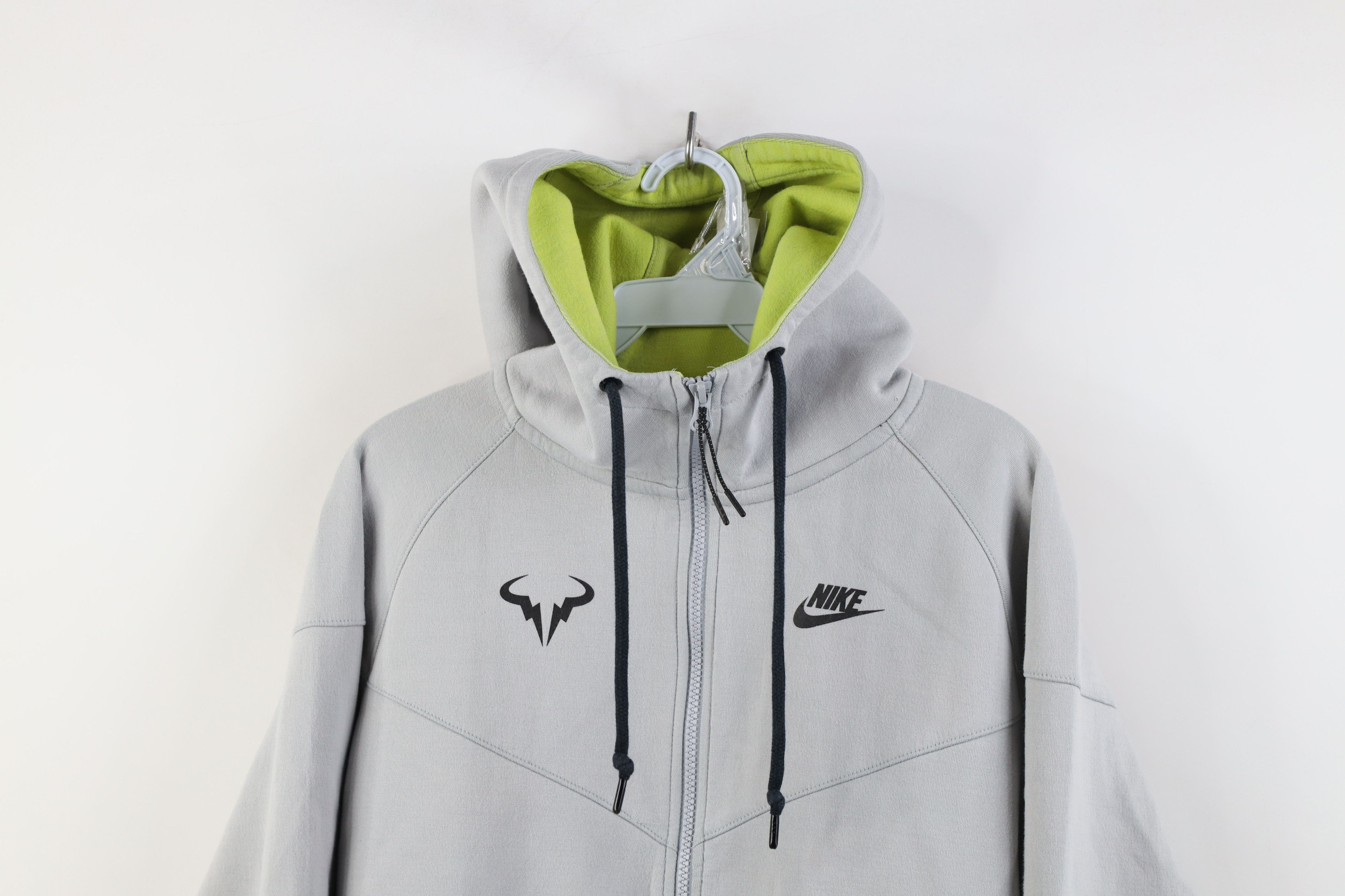 Nike Nike Tech Fleece Tennis Full Zip Hoodie Sweatshirt Gray Size US M / EU 48-50 / 2 - 2 Thumbnail