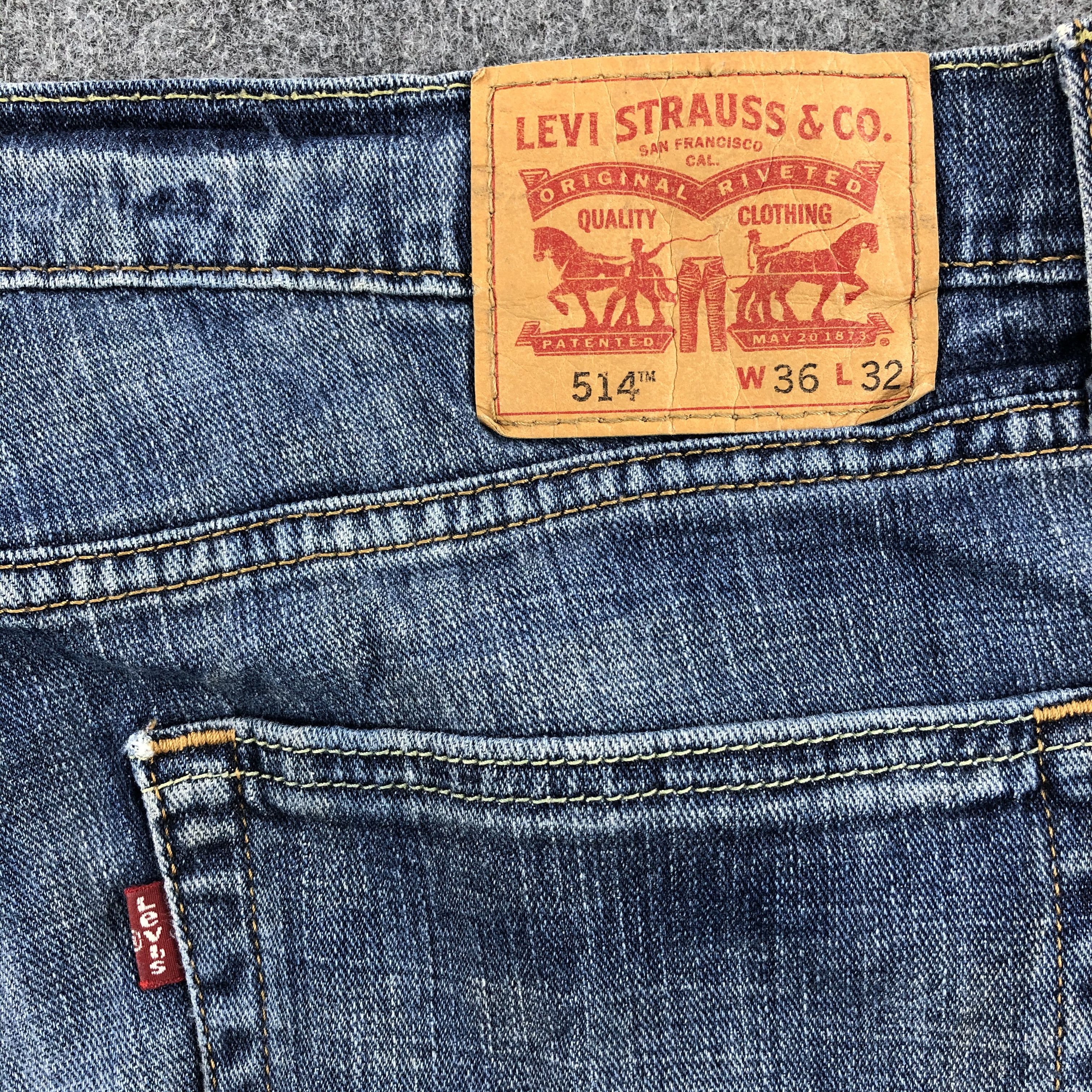 Levi's × Vintage Vintage Blue Wash Levis 514 Jeans-JM1829 Size US 38 / EU 54 - 5 Thumbnail