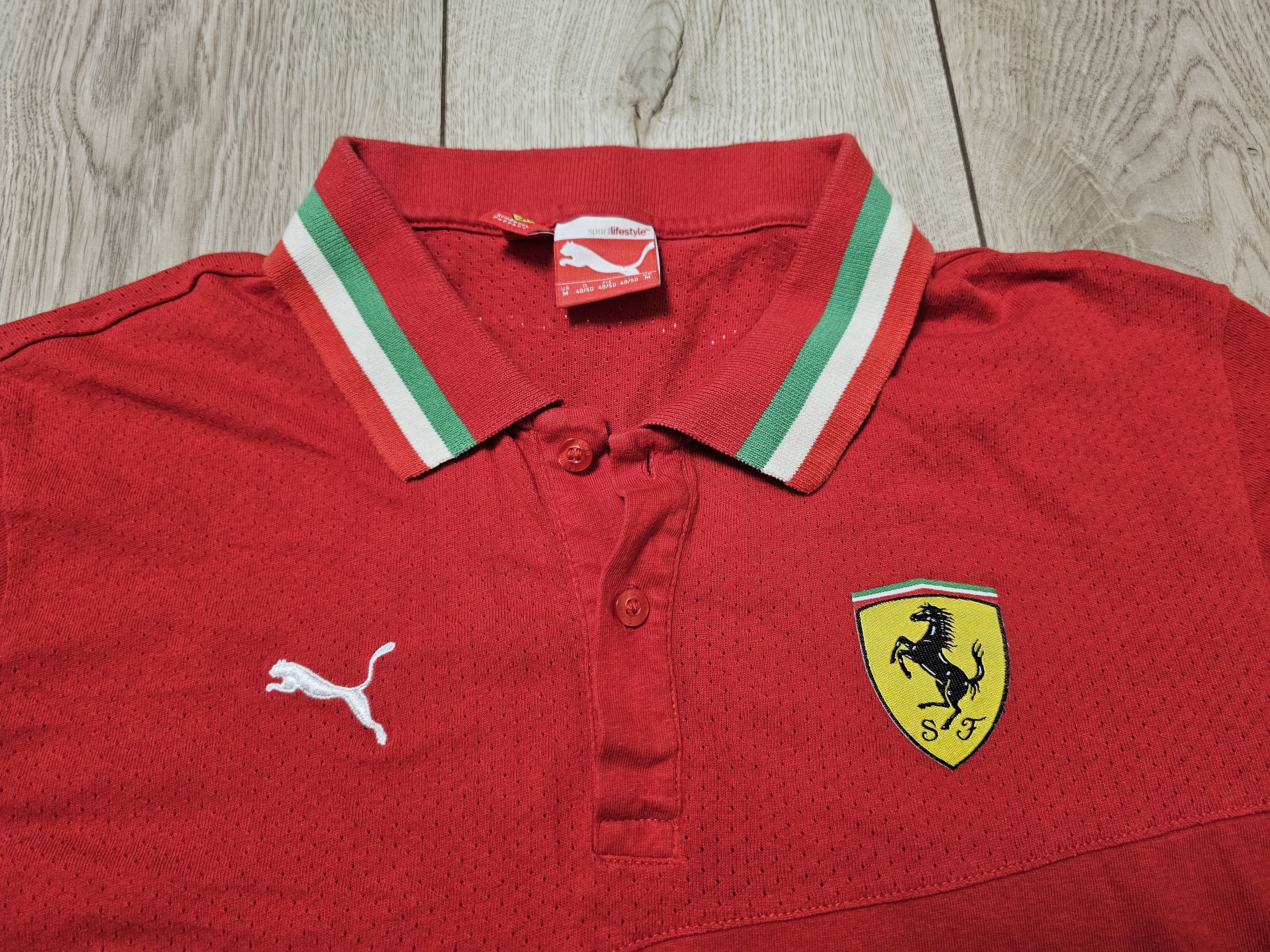 Ferrari PUMA FERRARI POLO JERSEY SCUDERIA FERRARI F1 JERSEY POLO Size US M / EU 48-50 / 2 - 3 Thumbnail