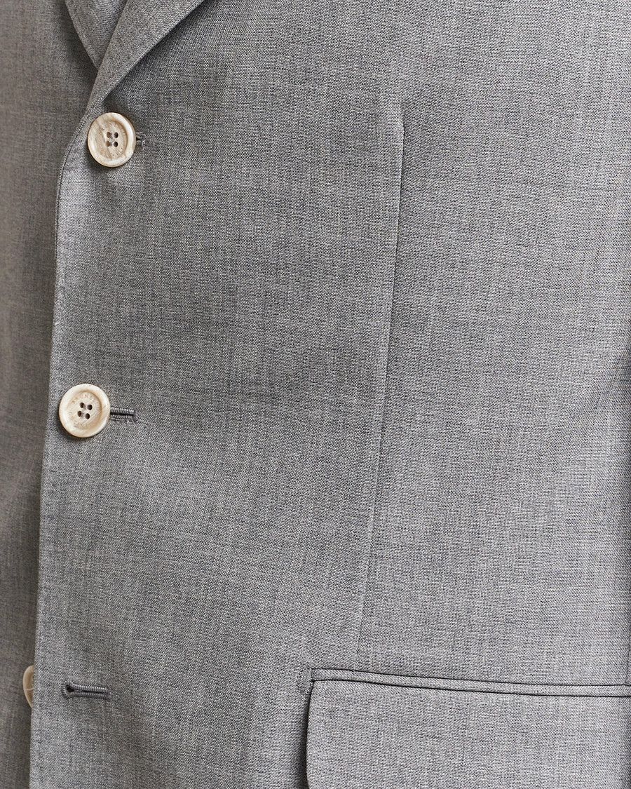 o1y1124 Wool Blazer in Light Grey