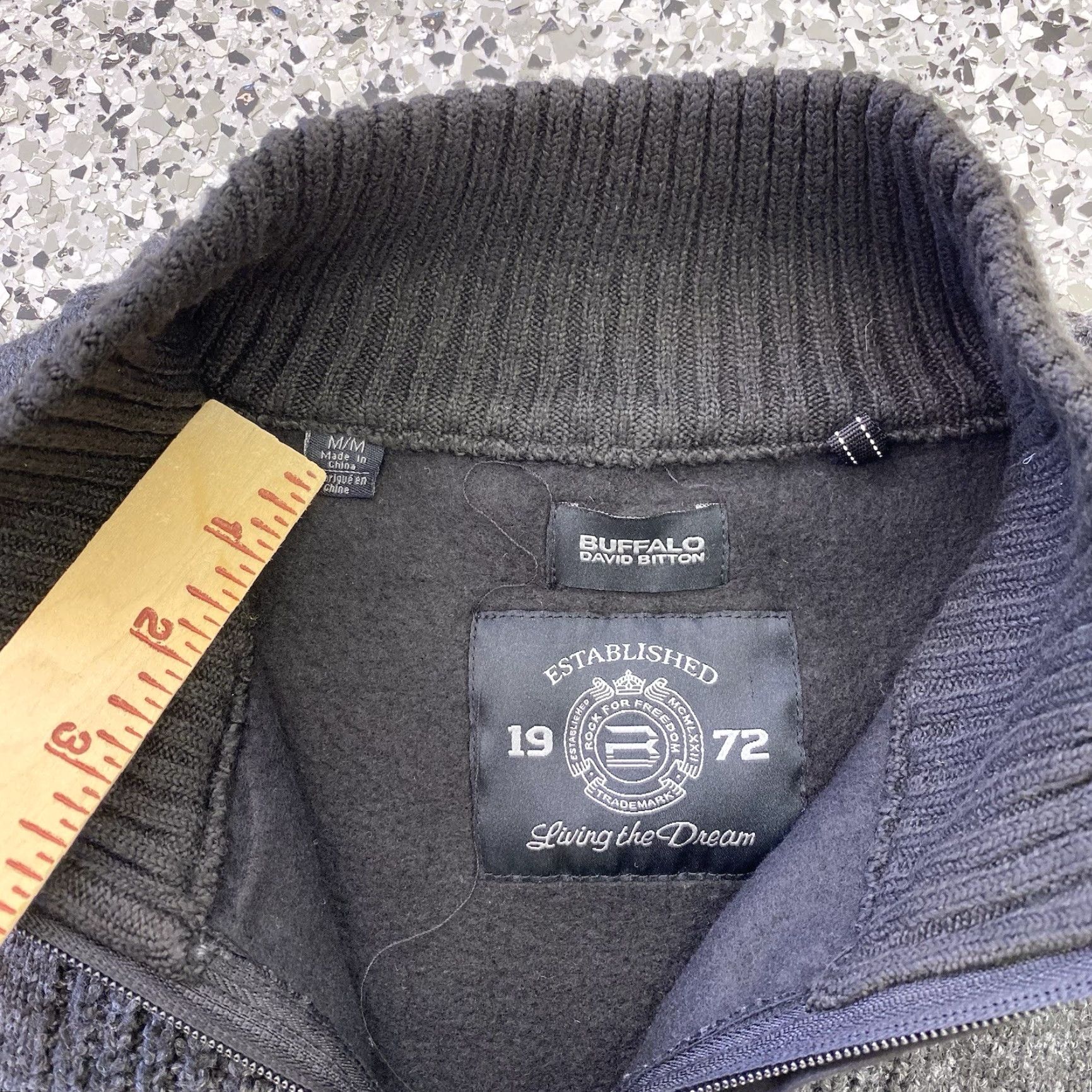 Buffalo David Bitton Buffalo Buffalo David Bitton Pullover Sweater Men’s Medium Grey Size US M / EU 48-50 / 2 - 3 Thumbnail