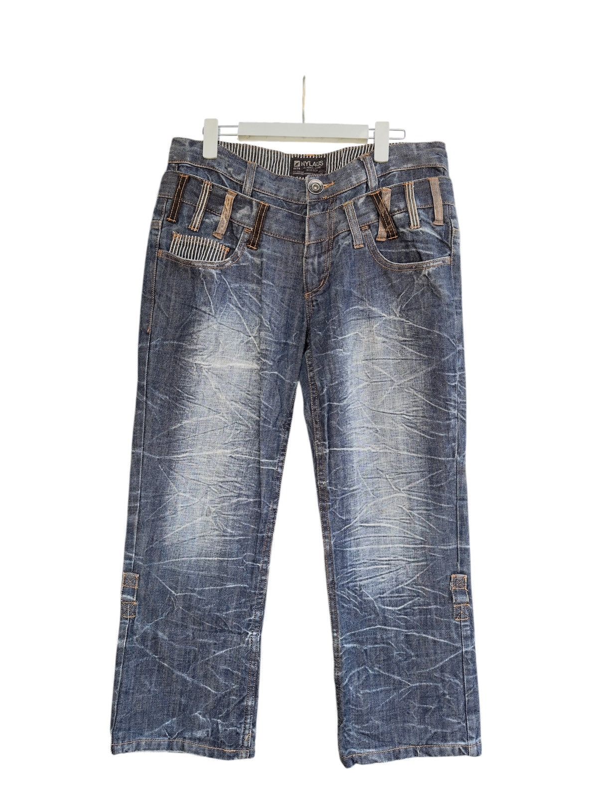 Kapital 💥 Double Waist Nylaus💥 Three Quarter Nylauss Brand Double 💥 Size US 32 / EU 48 - 2 Thumbnail