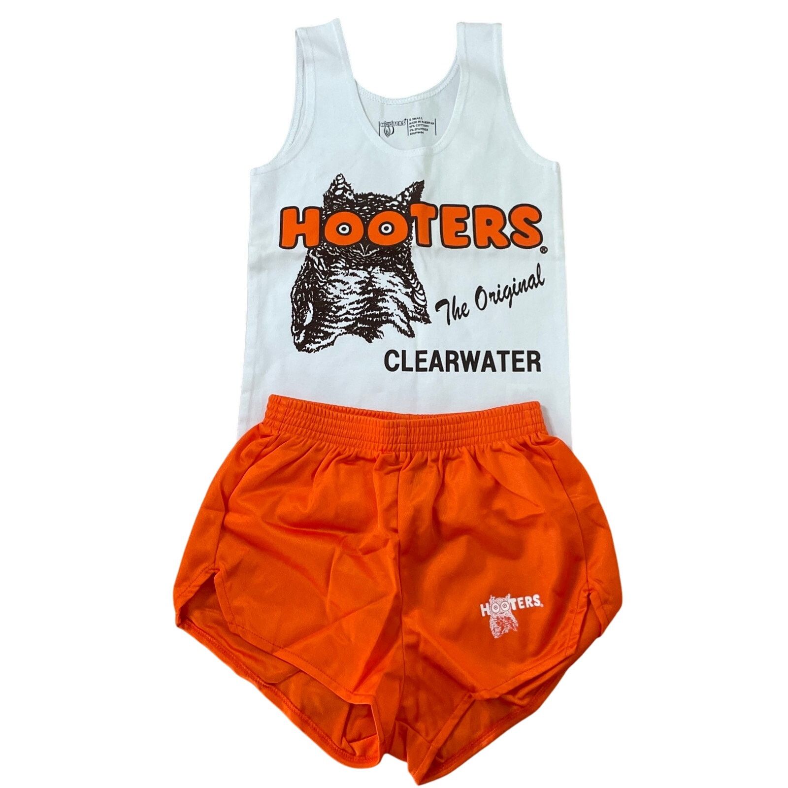 Other New Women’s Hooters Vintage Uniform Tank Shorts Fla Xs/Xxxs Size XXS / US 00 / IT 34 - 1 Thumbnail