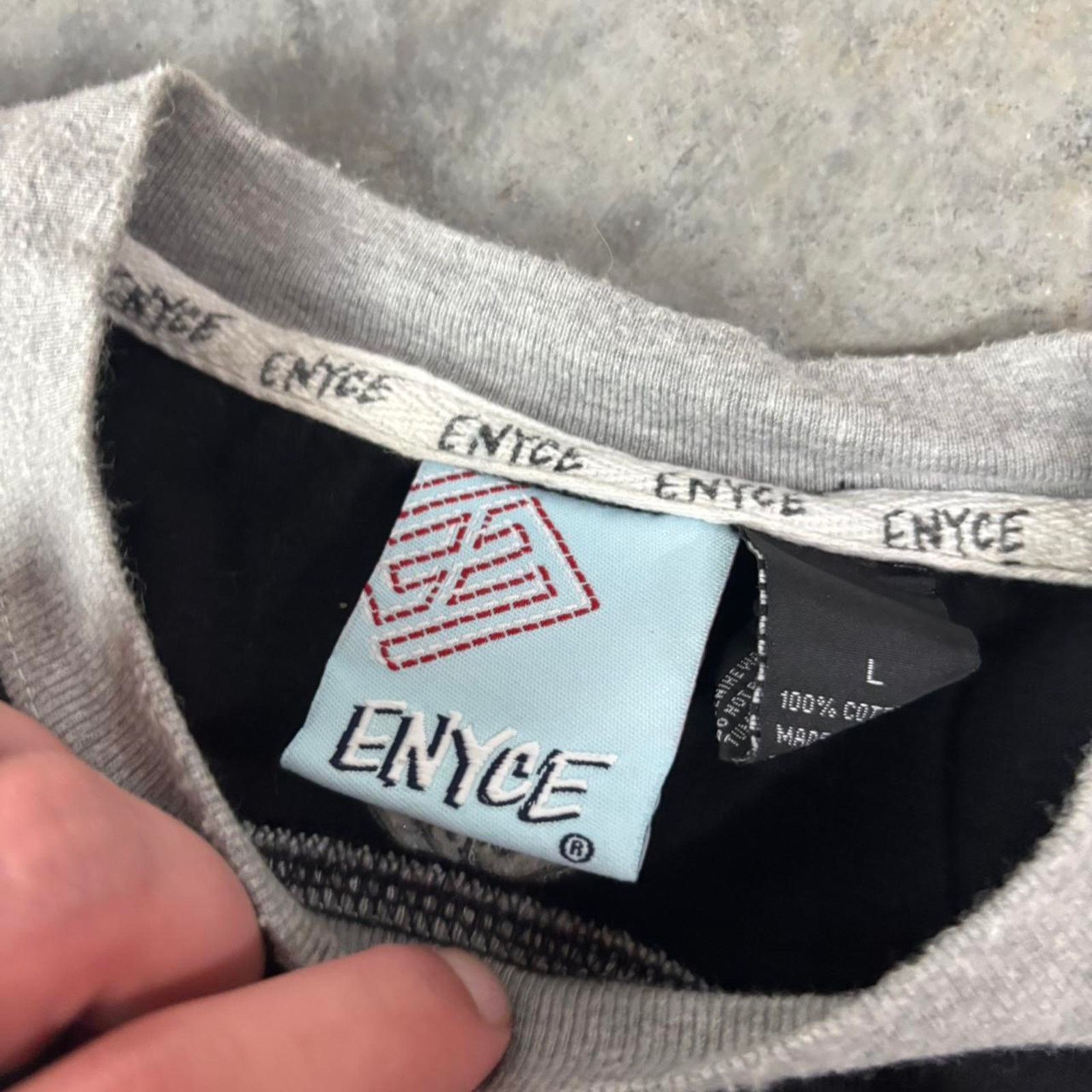 Enyce × Quicksilver × Vintage Vintage Y2K Enyce Logo T-shirt Size US L / EU 52-54 / 3 - 3 Thumbnail