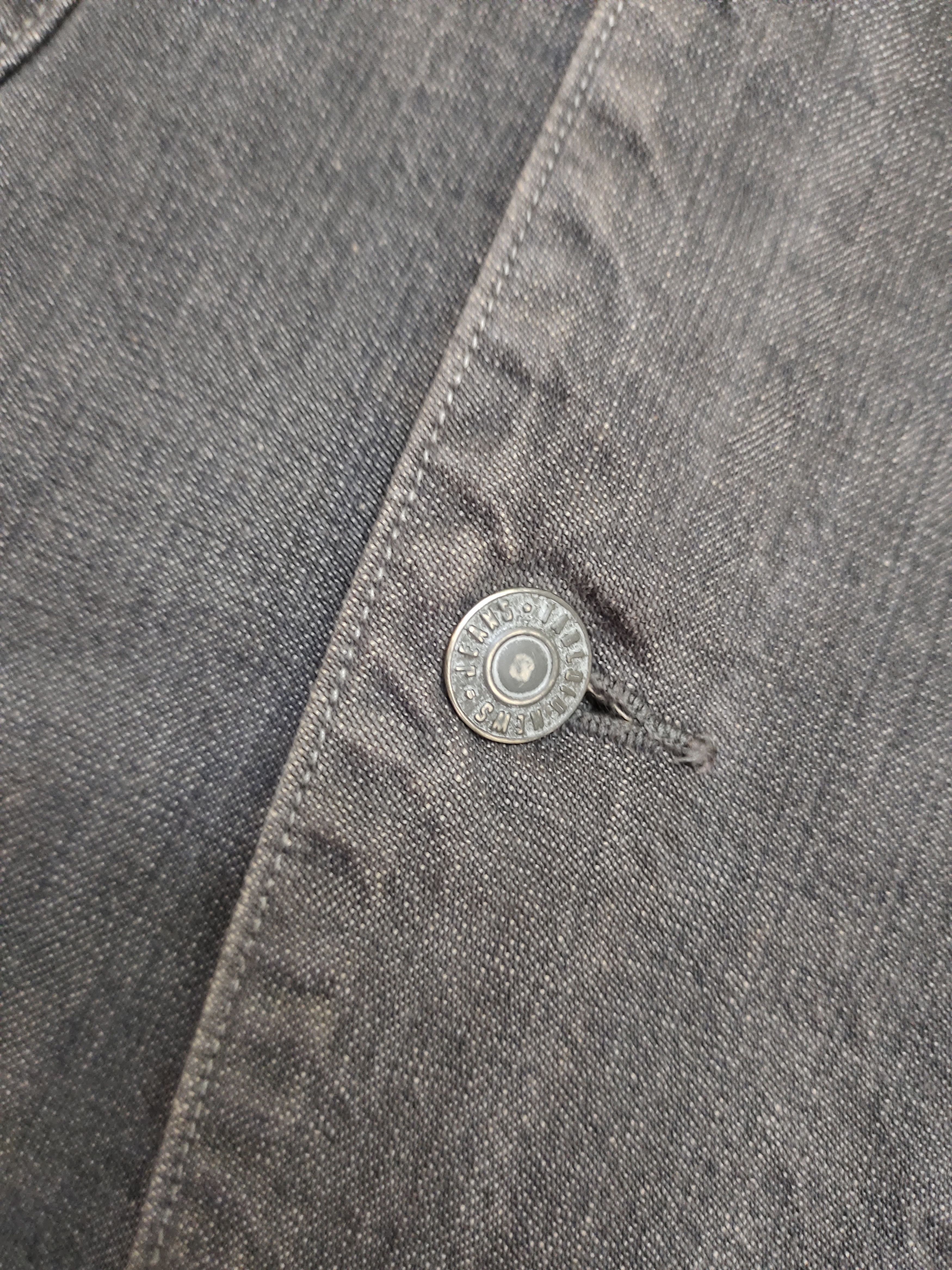 If Six Was Nine Tabloid News Japan Selvedge Chore Denim Jacket Size US M / EU 48-50 / 2 - 8 Thumbnail