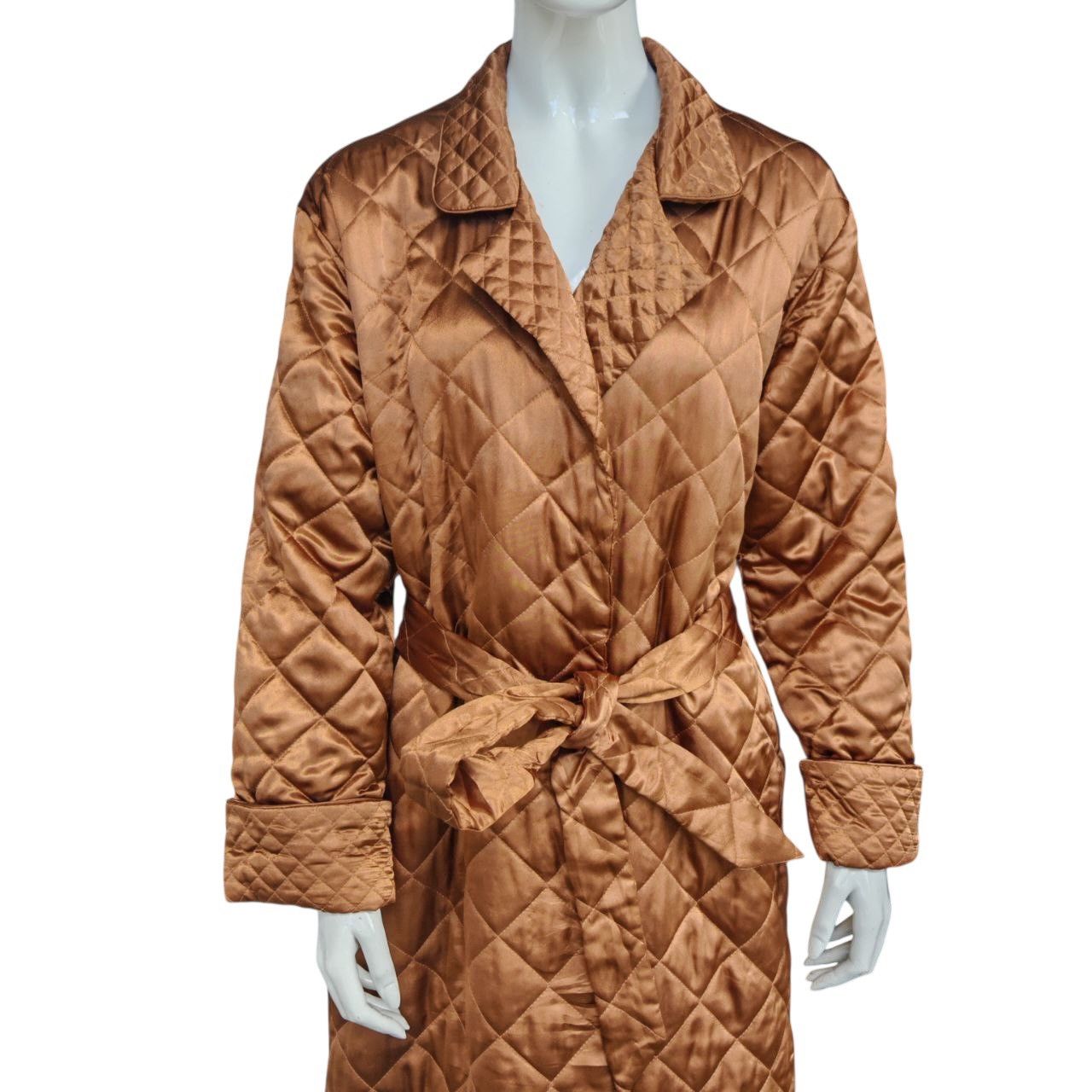Dior Christian Dior Petite Quilted Long Coat Size M / US 6-8 / IT 42-44 - 2 Thumbnail