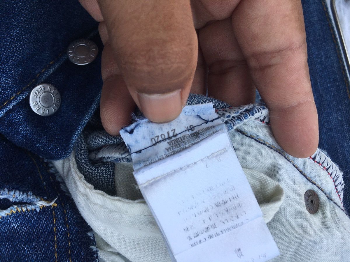 Helmut Lang Rare Vintage Helmut Lang Produced 1996 Straight Cut Denim Size US 30 / EU 46 - 20 Thumbnail