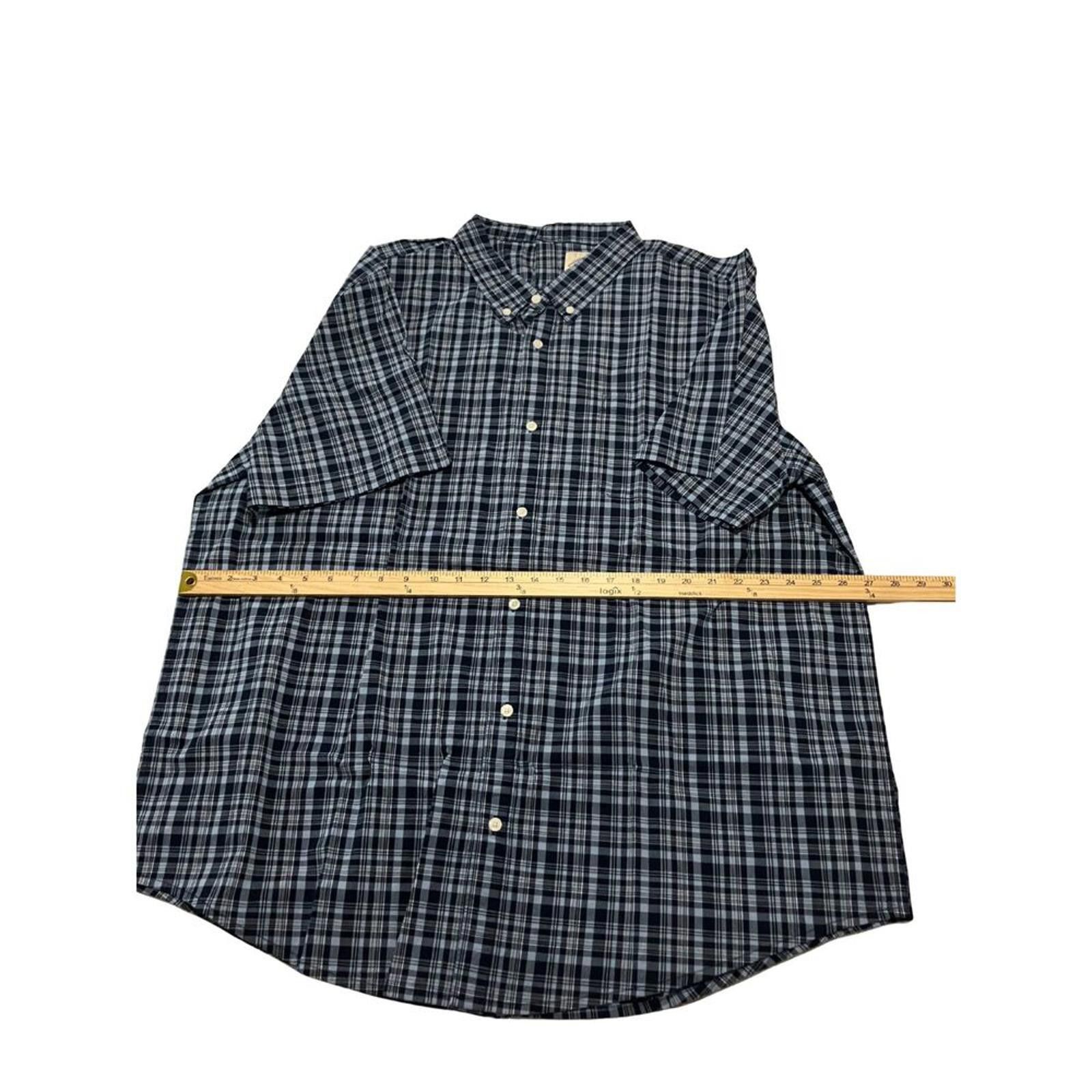 St. Johns Bay St. John’s Bay Plaid Shirt XXL with Rear Velcro Opening Size US XXL / EU 58 / 5 - 4 Thumbnail